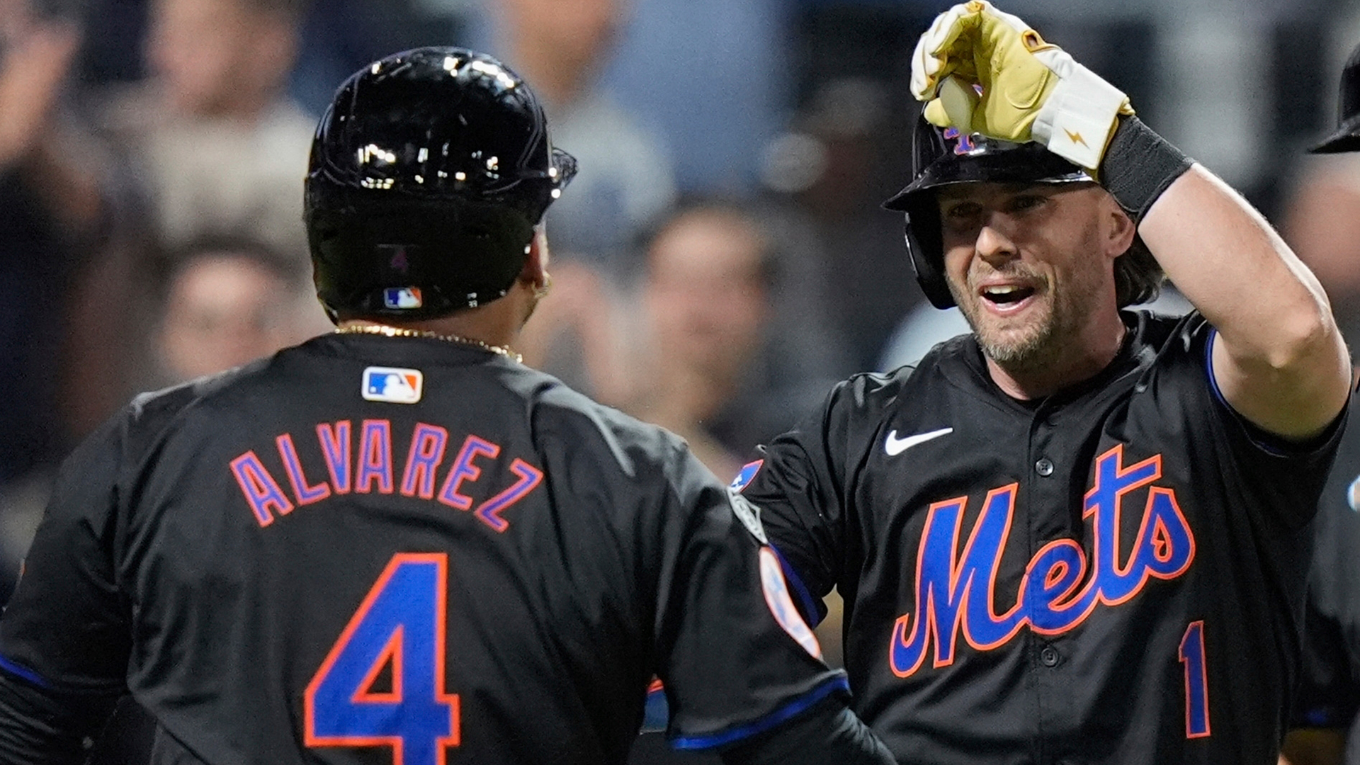 Jeff McNeil and Francisco Alvarez