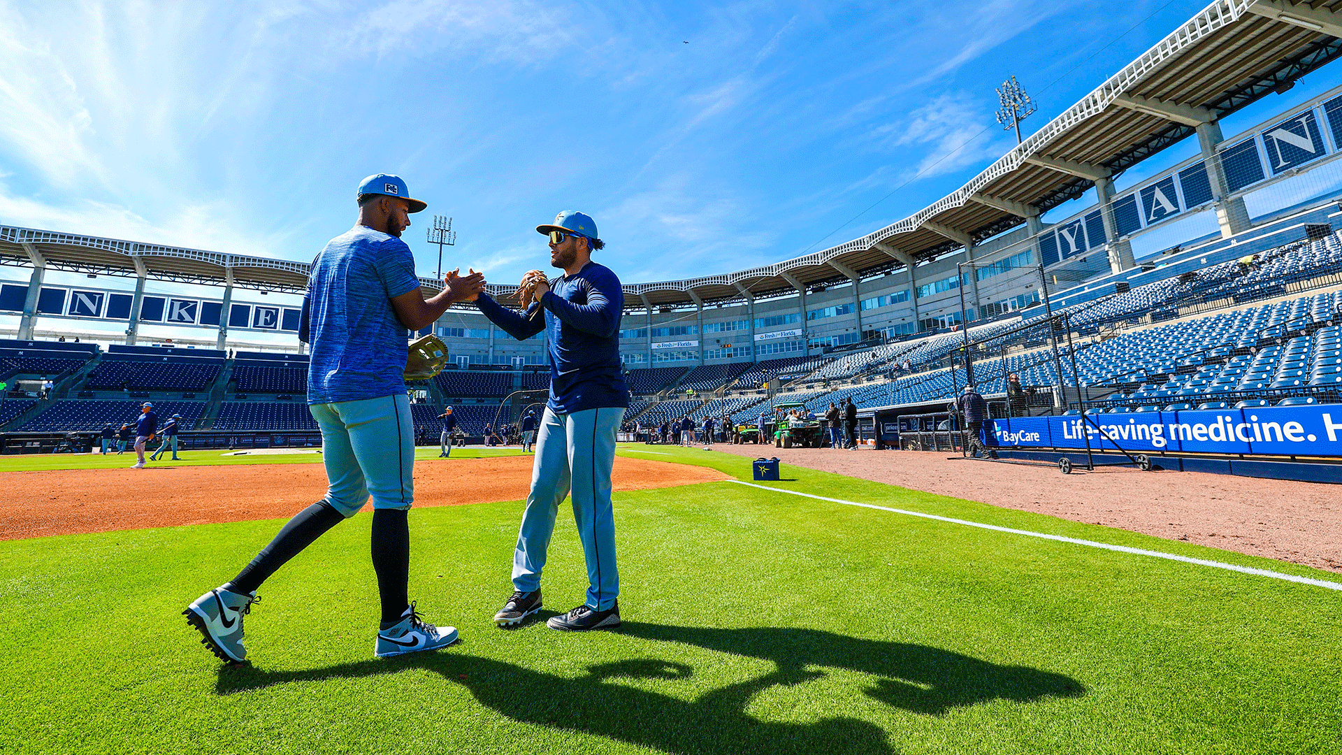 Rays at Steinbrenner Field