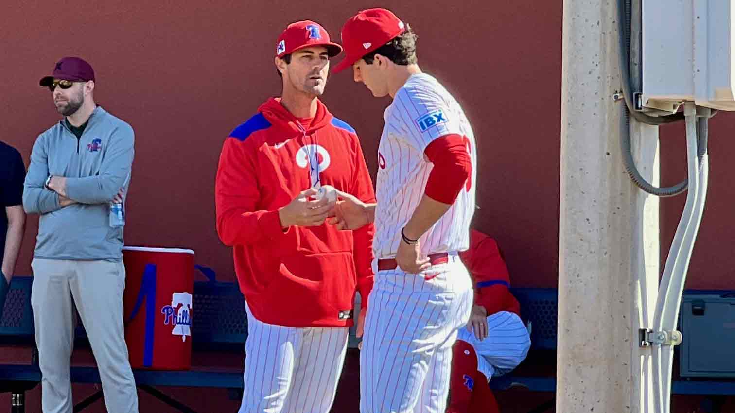 Cole Hamels and Andrew Painter