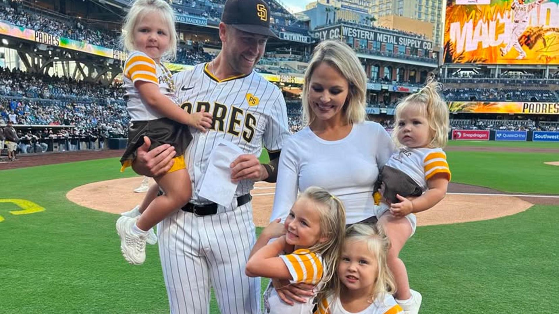 Jason and Kelsey Adam with their four daughters