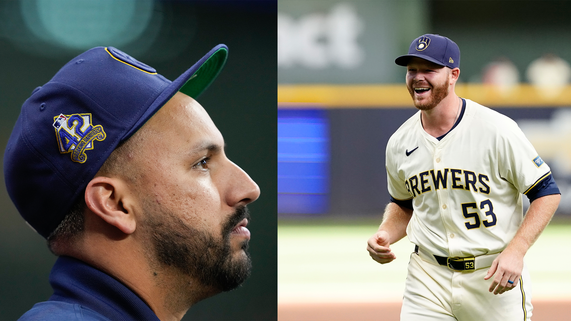 Nestor Cortes and Brandon Woodruff 