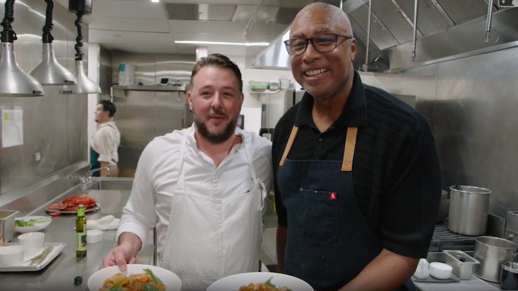 Adam Sobel and Bernie Williams