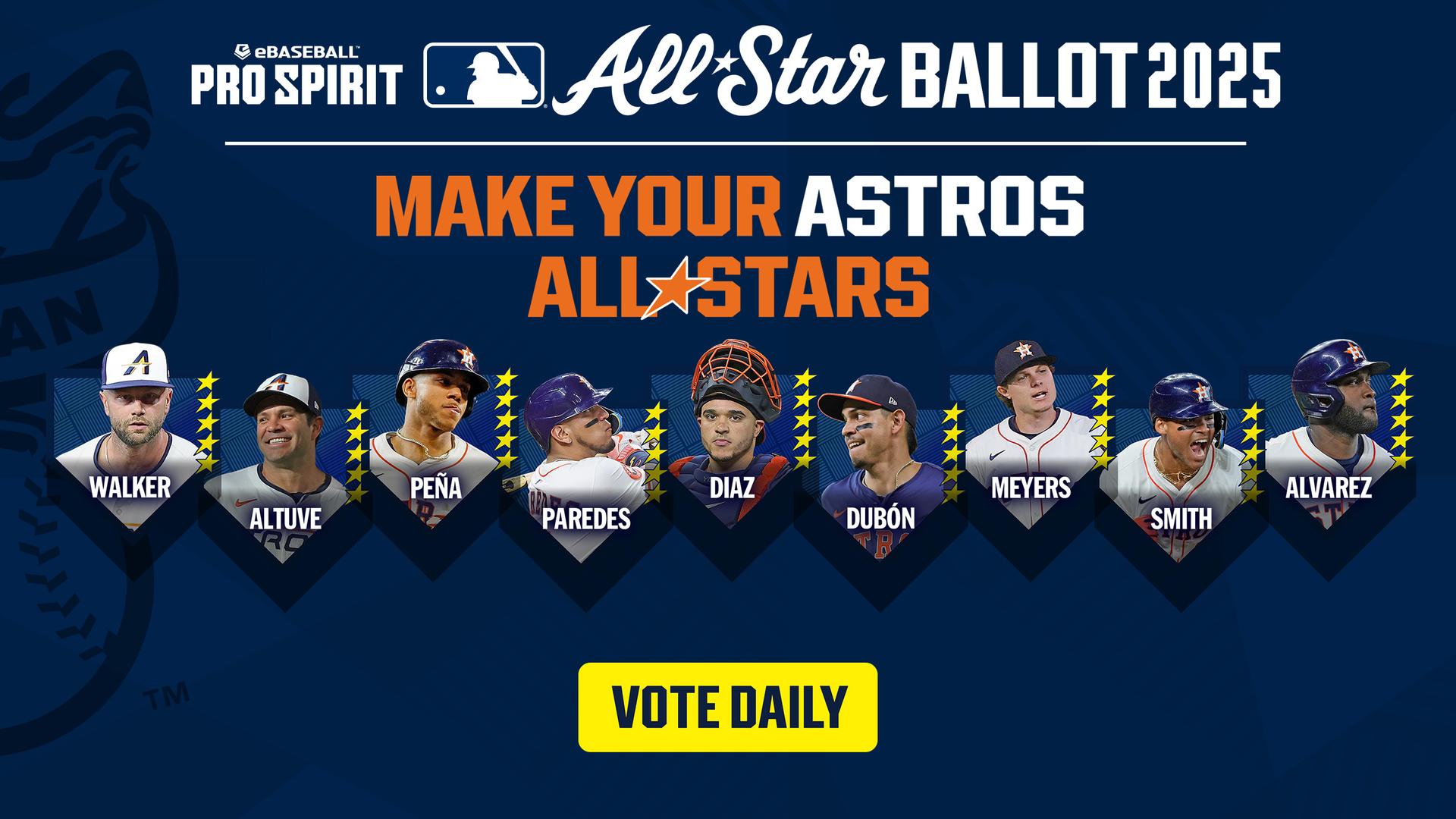 VOTE! Make Astros All-Star Game starters