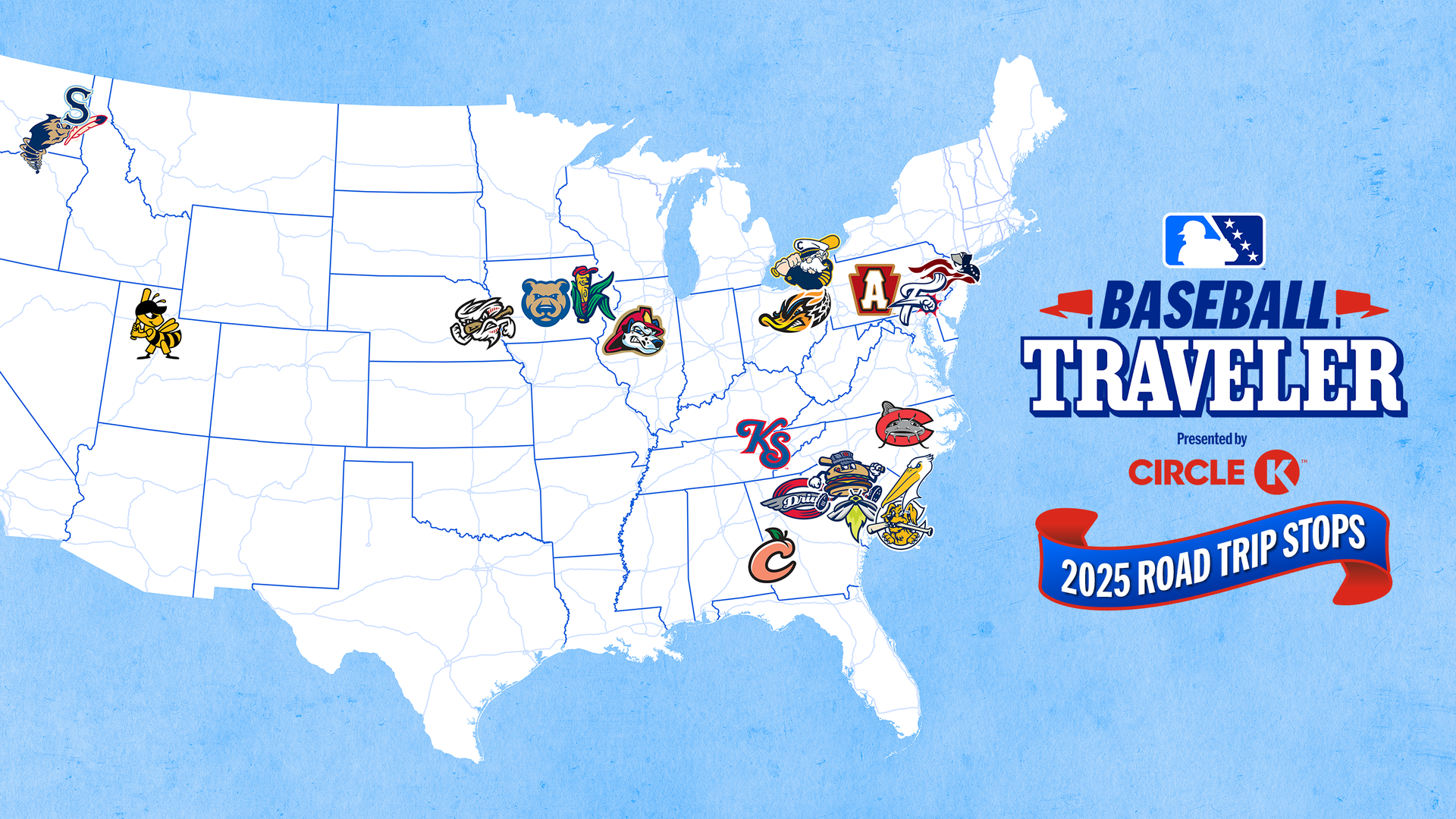 Ben's Road Trip stops 2025
