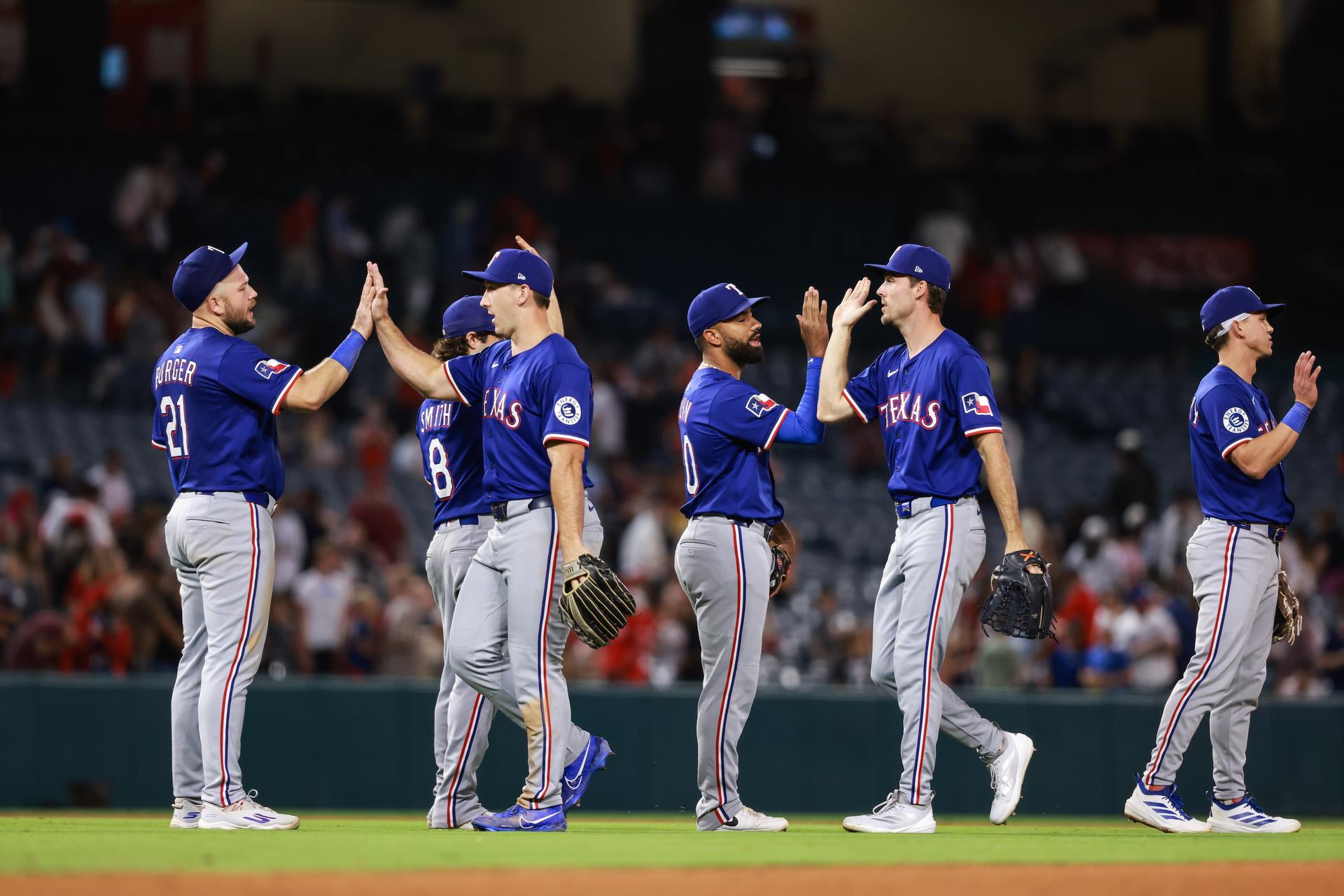 Rangers celebrate victory