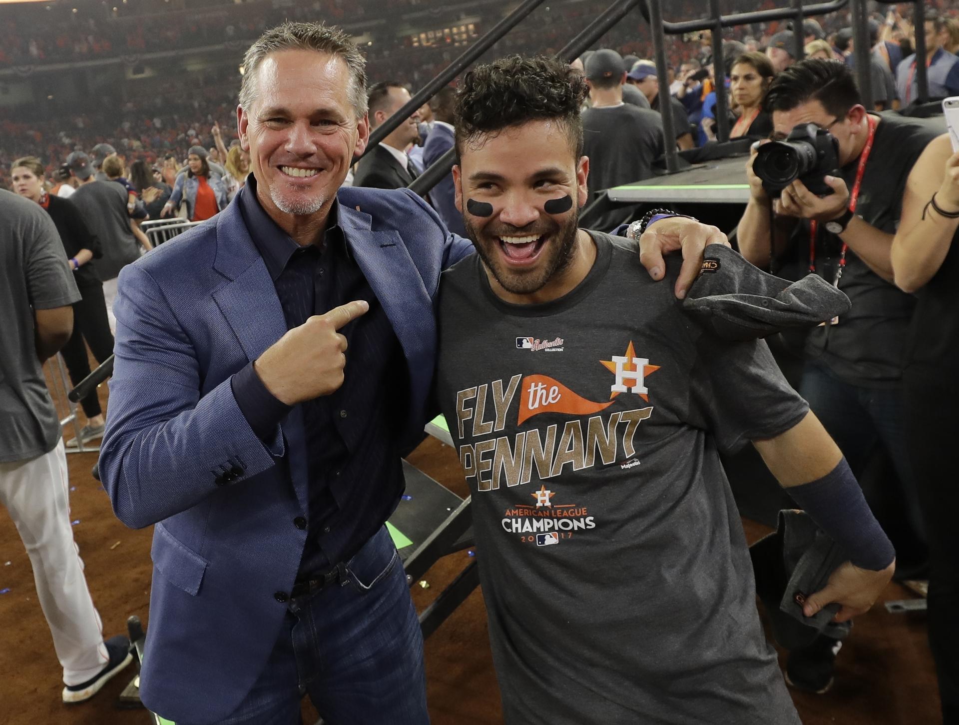 Craig Biggio and Jose Altuve, 2017