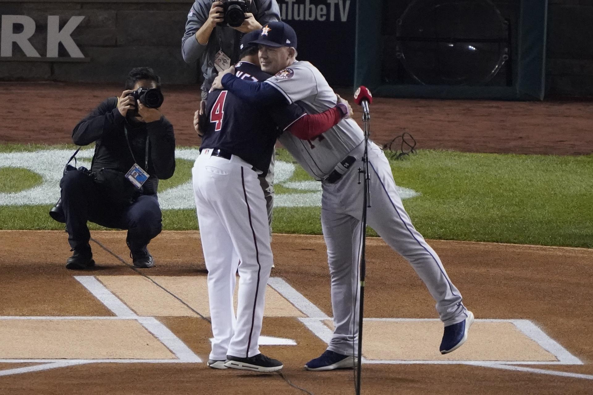 Dave Martinez, A.J. Hinch