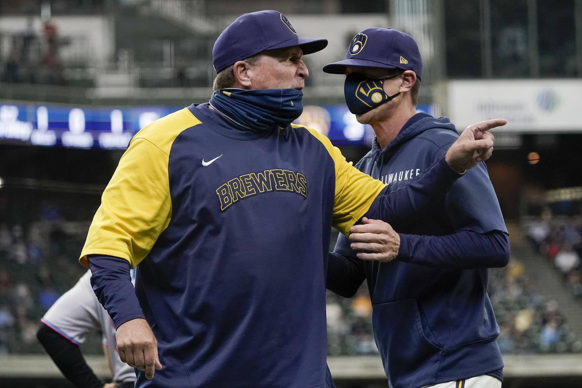 Craig Counsell and Pat Murphy
