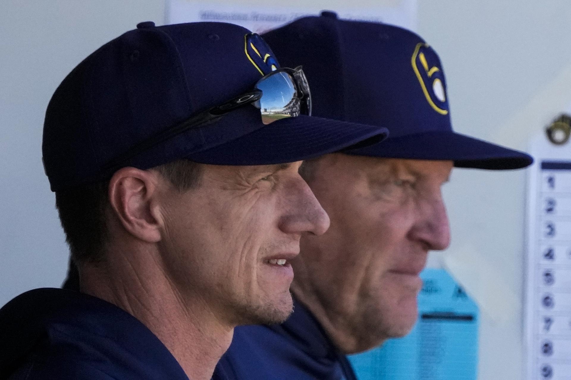 Craig Counsell and Pat Murphy