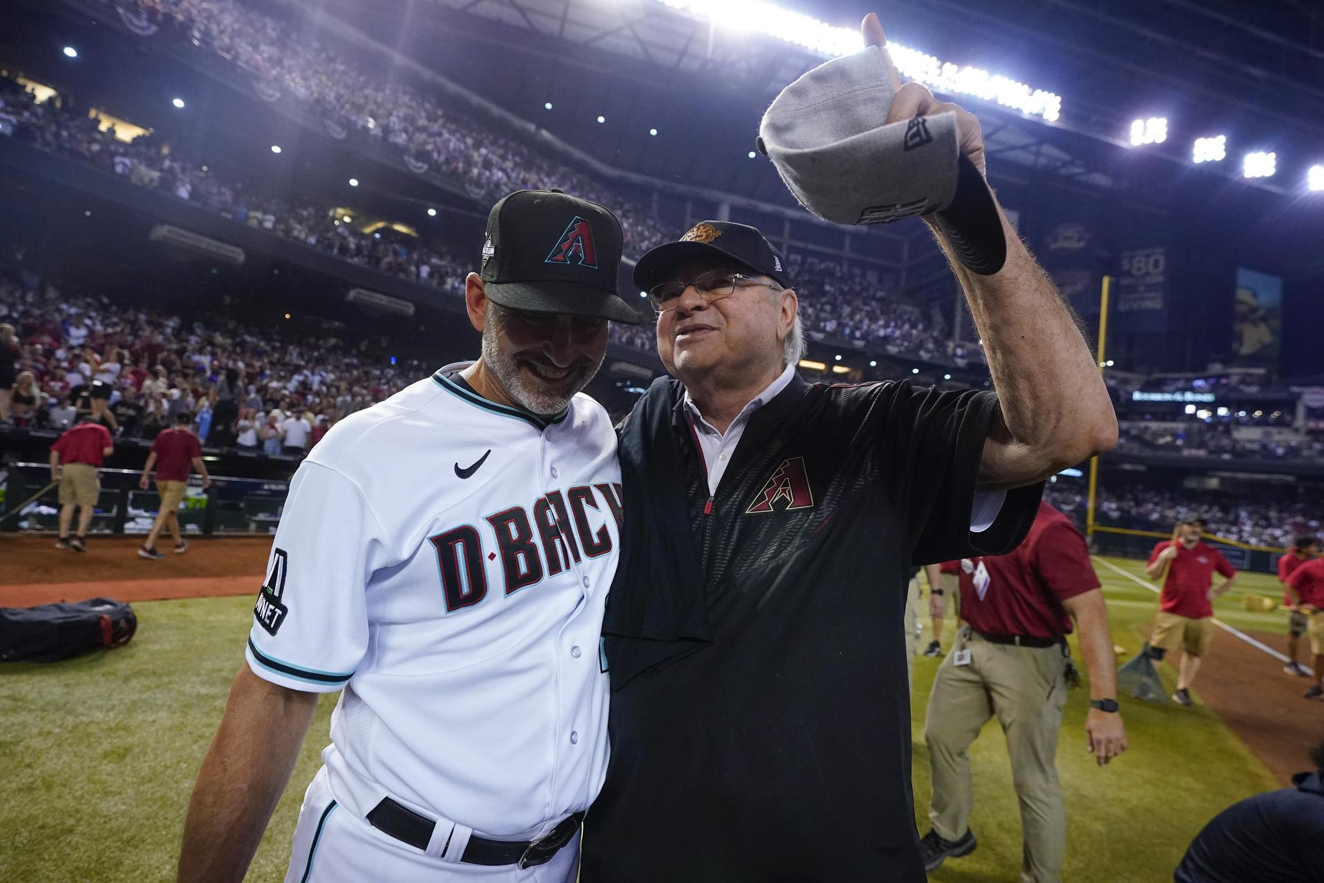 Torey Lovullo and Ken Kendrick