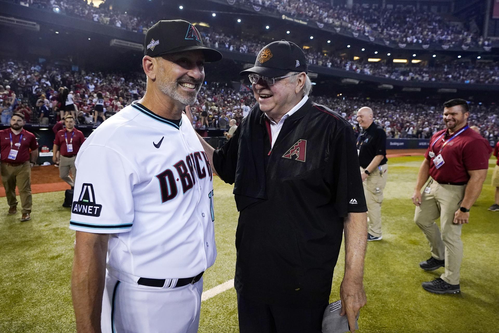 Torey Lovullo and Ken Kendrick