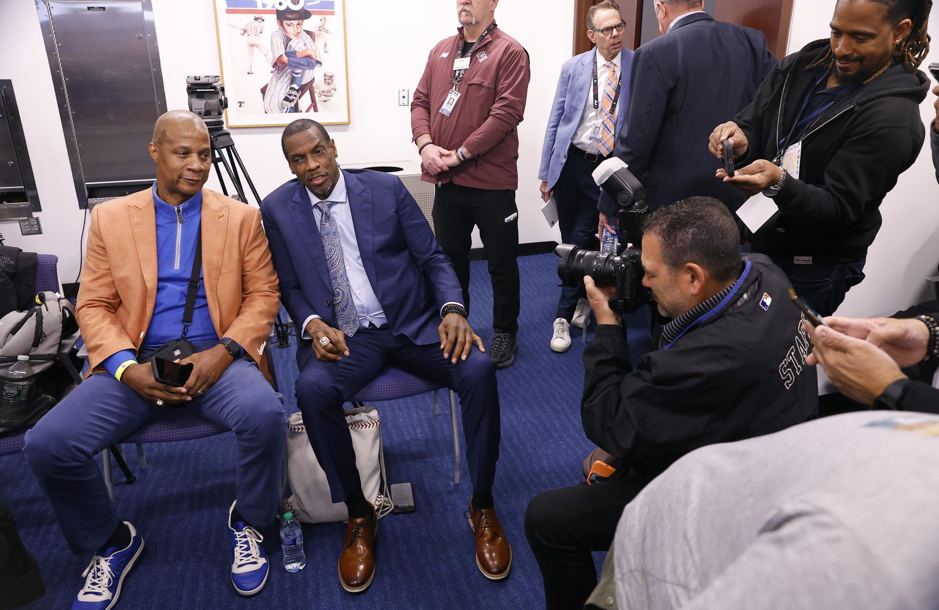 Darryl Strawberry and Dwight Gooden