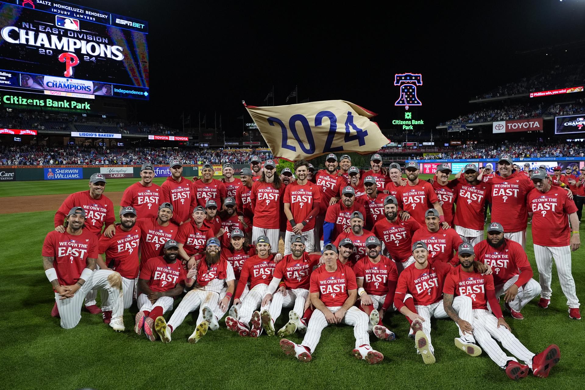 The 2024 NL East champion Phillies