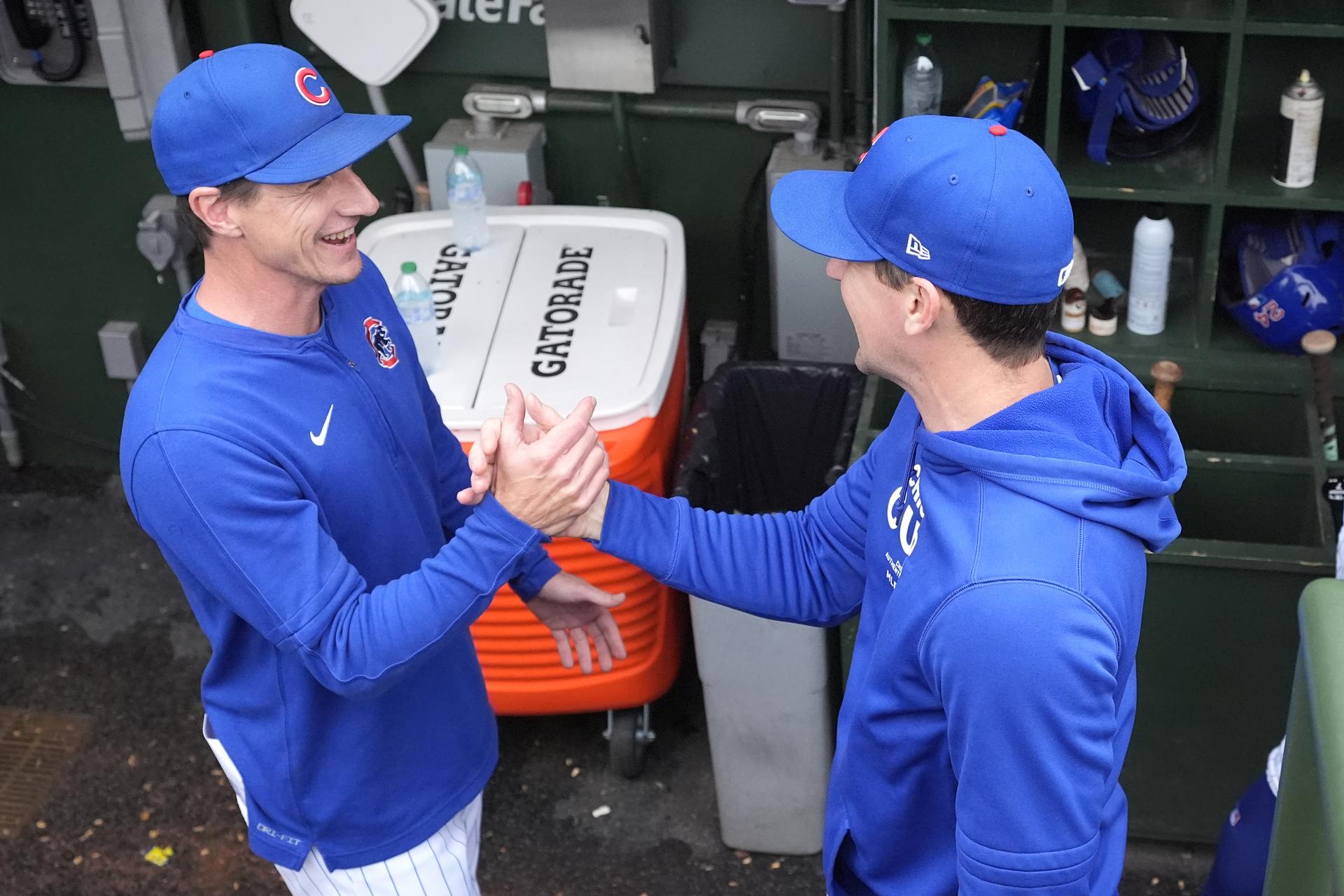 Kyle Hendricks, Craig Counsell in 2024