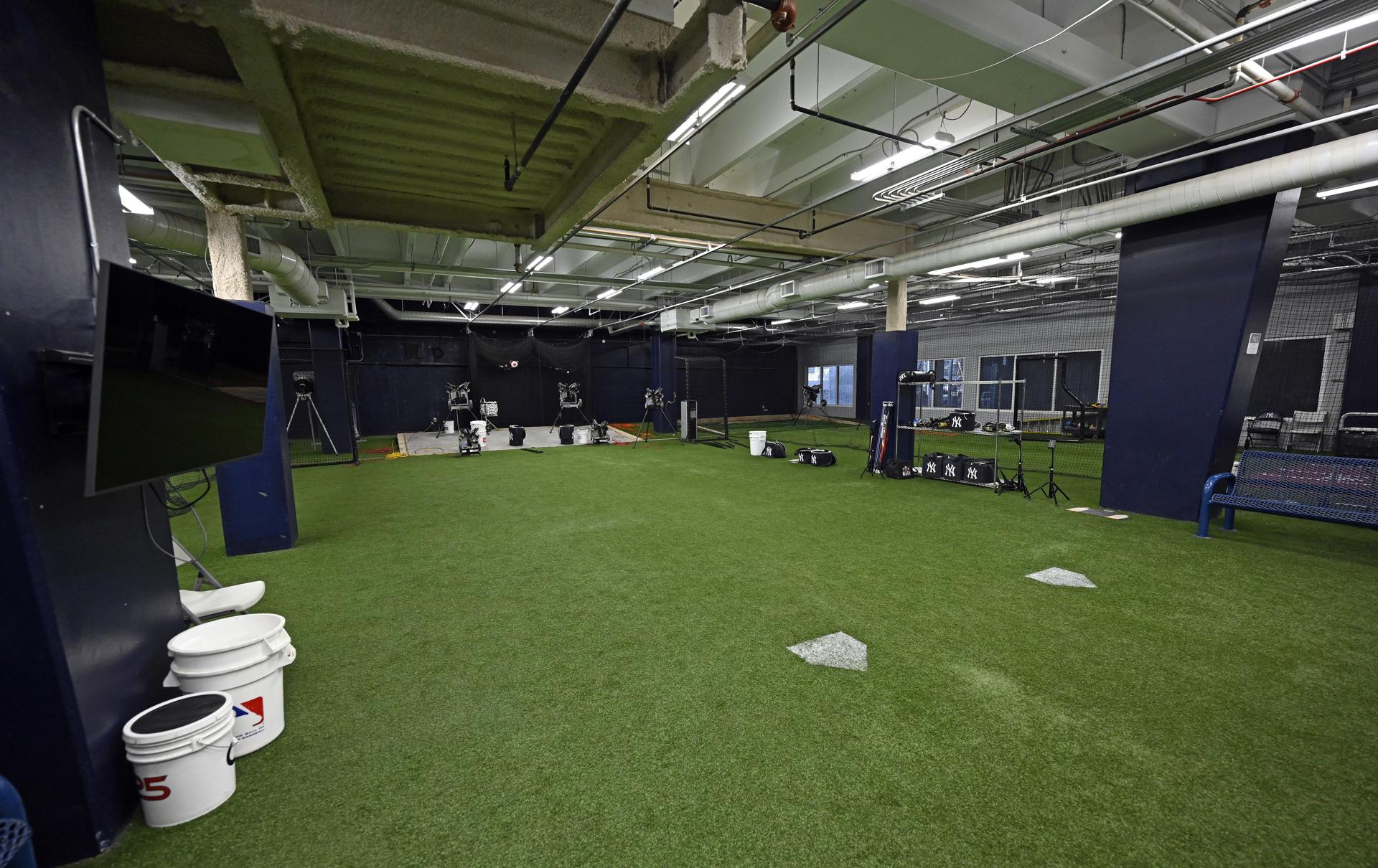 George M. Steinbrenner Field’s batting cages