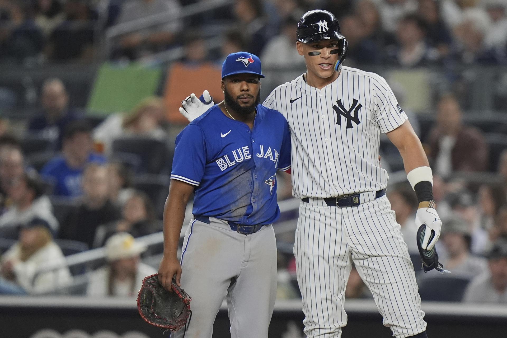 Vladimir Guerrero Jr. and Aaron Judge