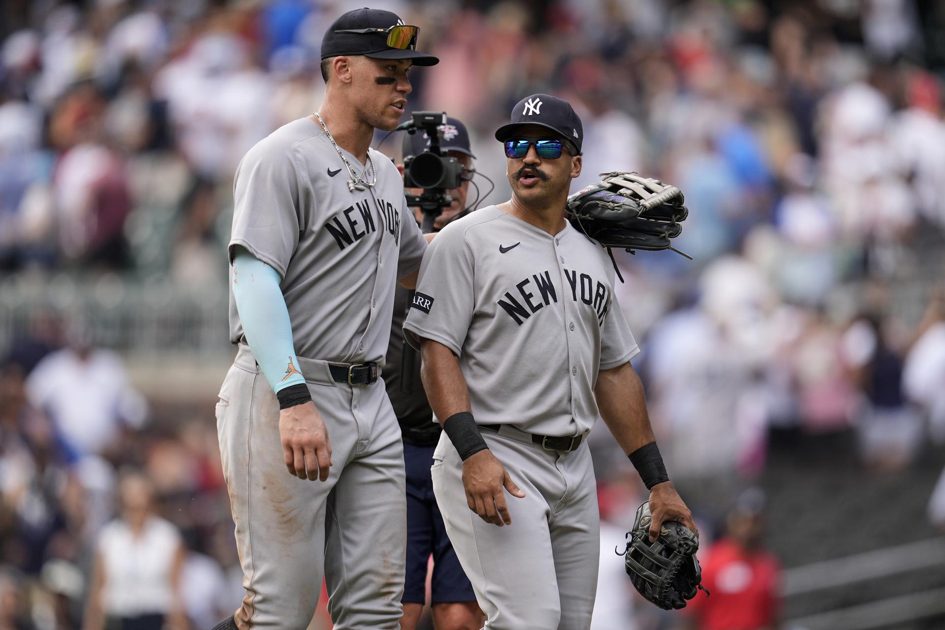 Aaron Judge and Trent Grisham