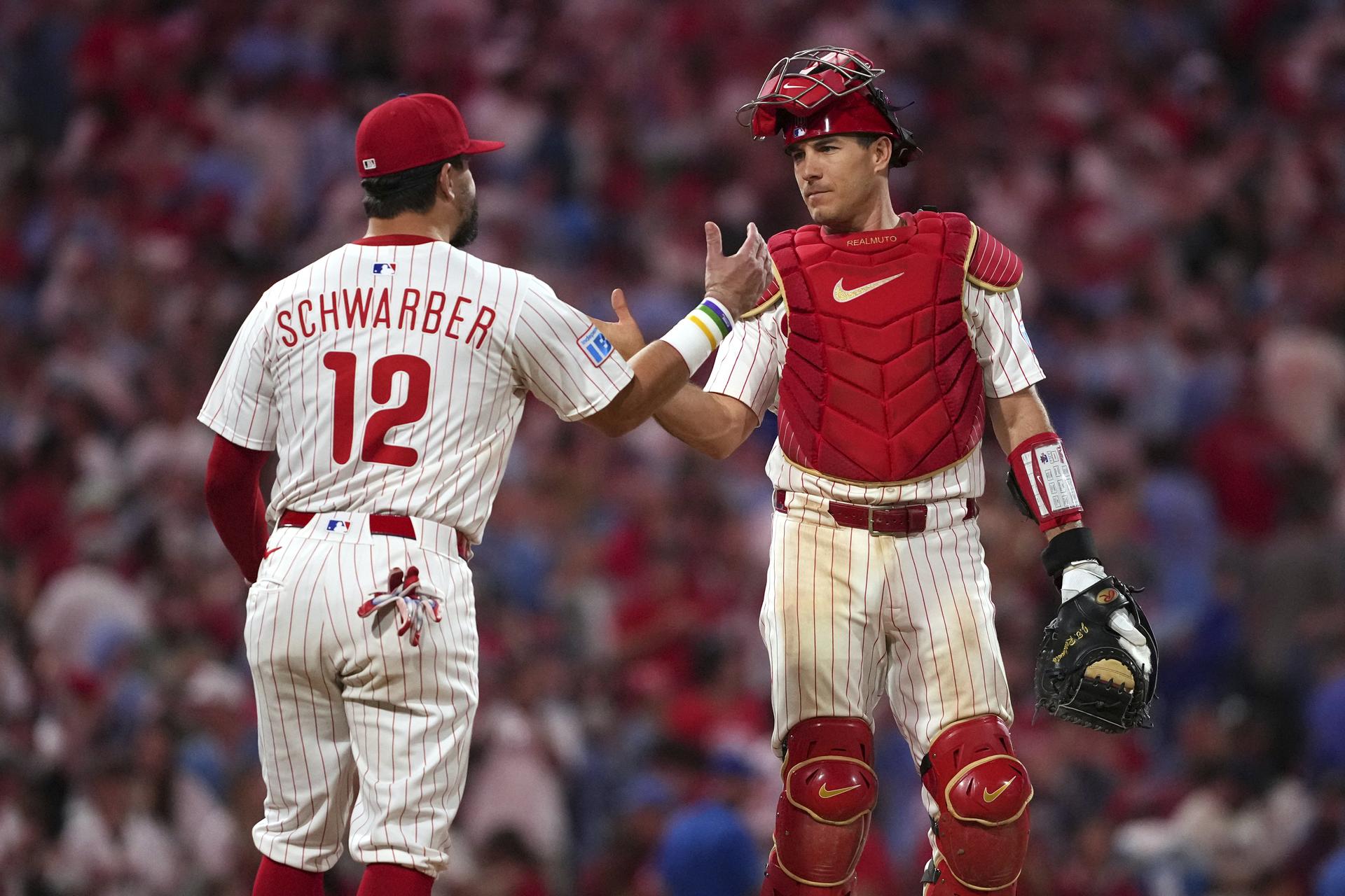 Kyle Schwarber and J.T. Realmuto