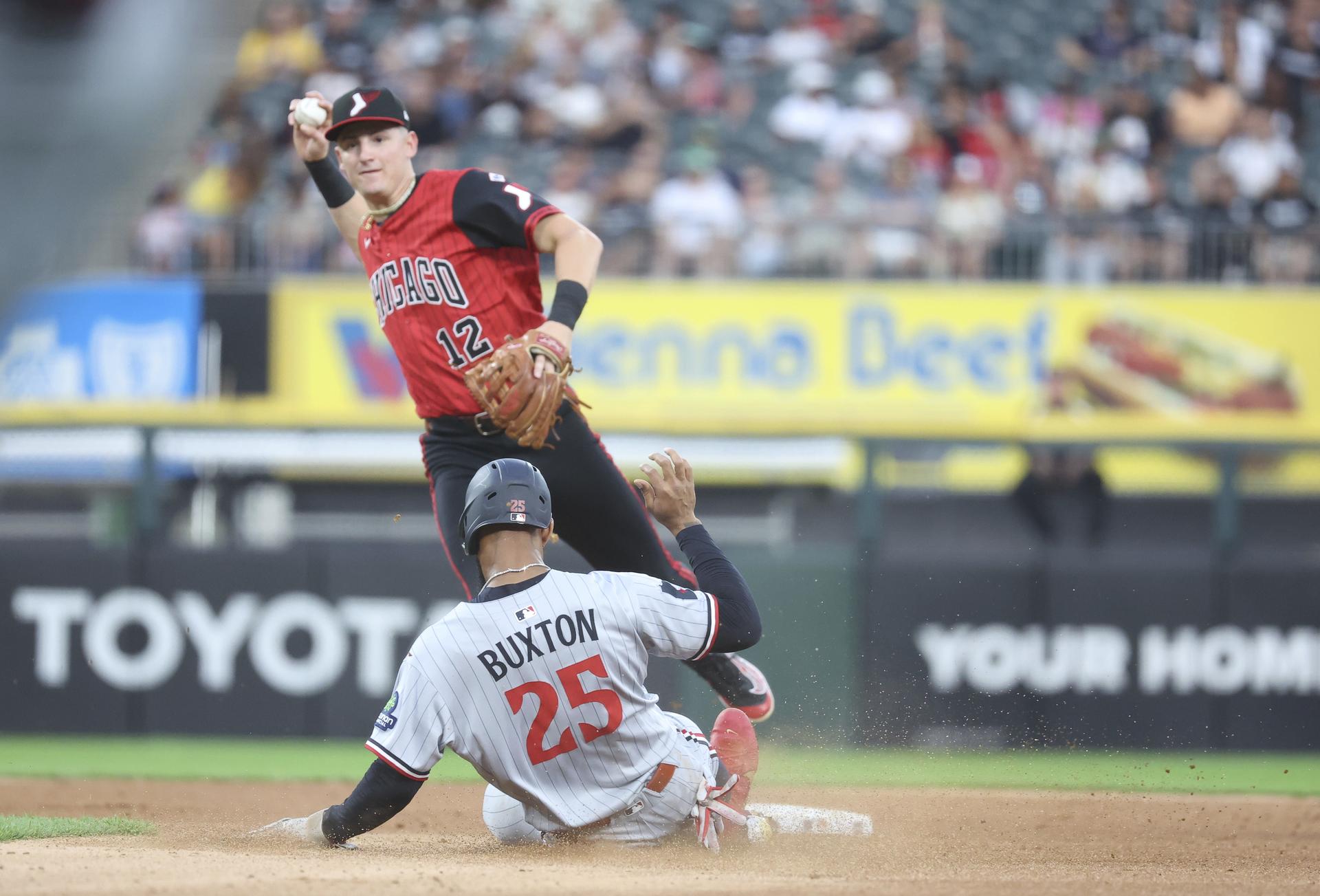 Colson Montgomery and Byron Buxton