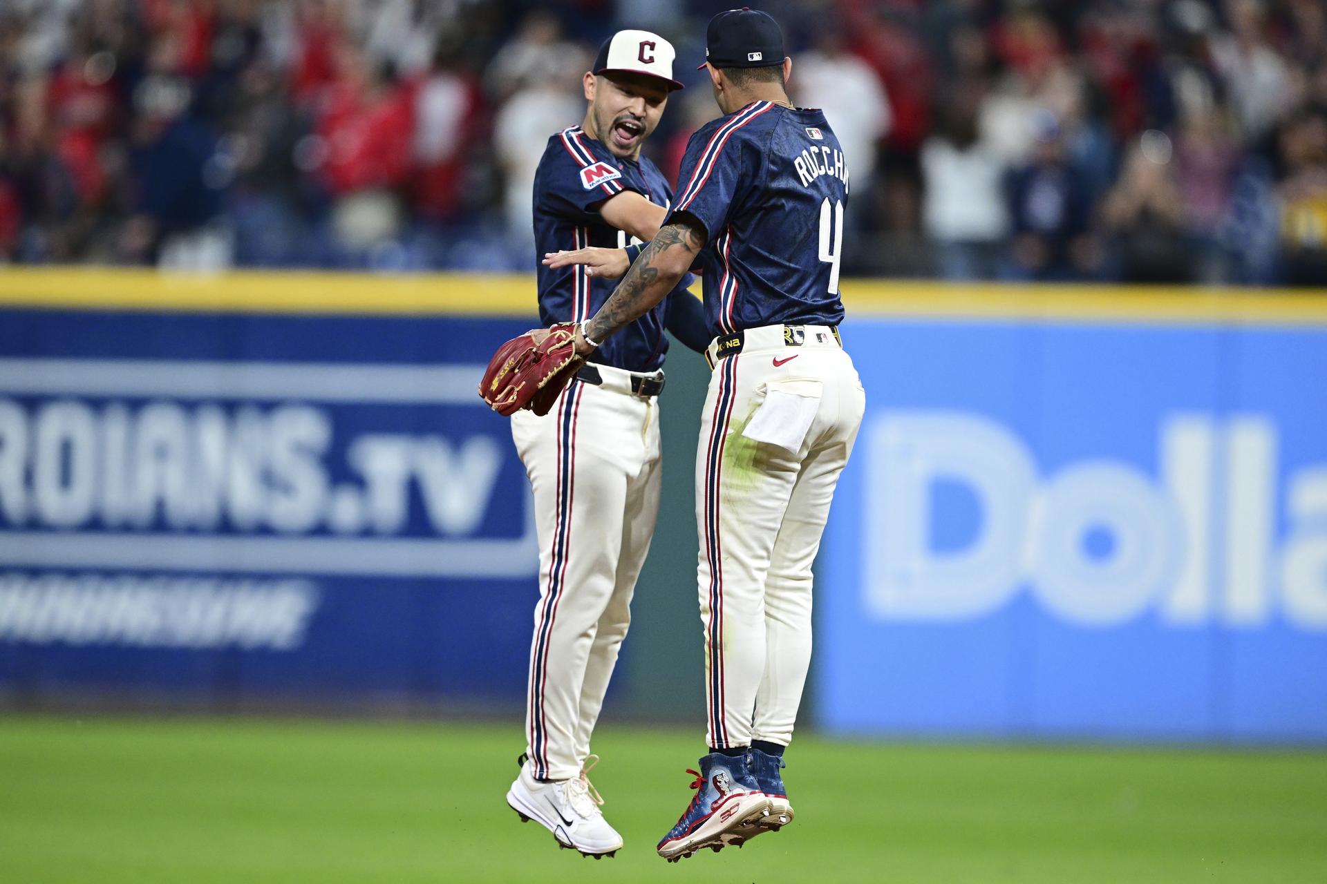 Steven Kwan and Brayan Roccio