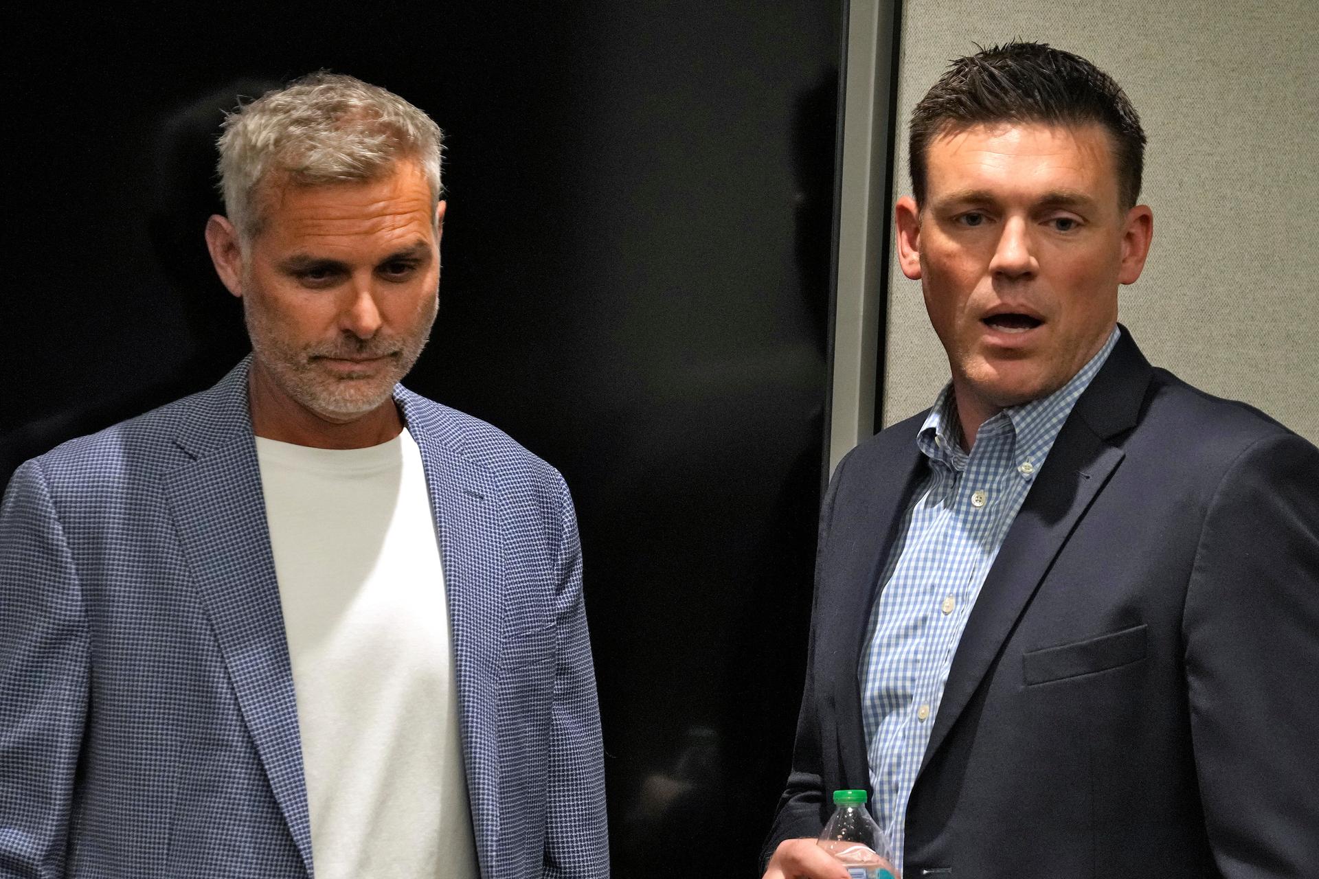 Kevin Cash and Erik Neander