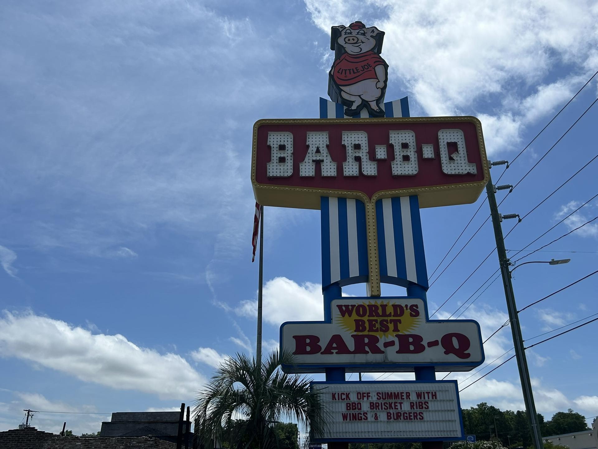 BBQ sign