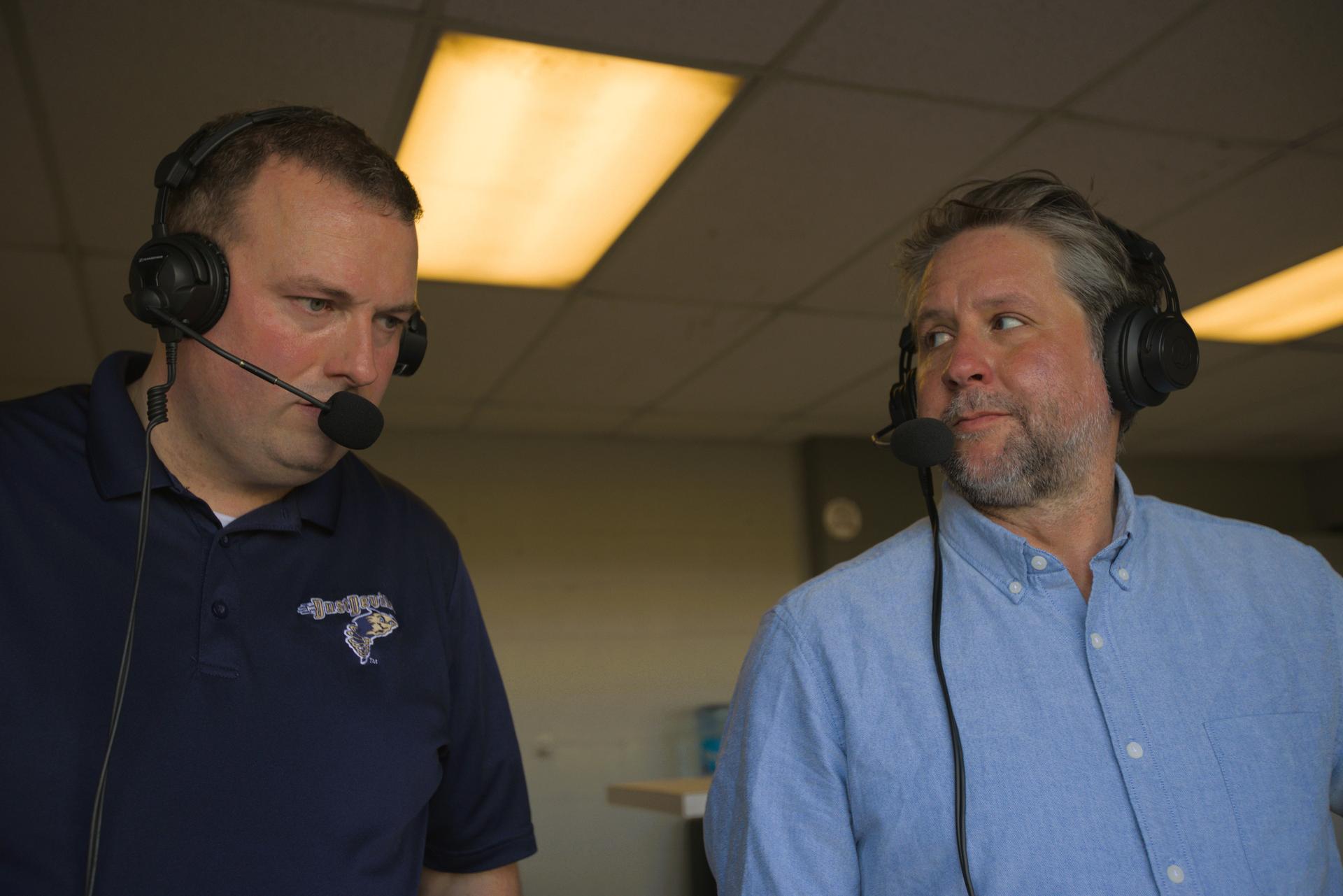 Ben on the broadcast