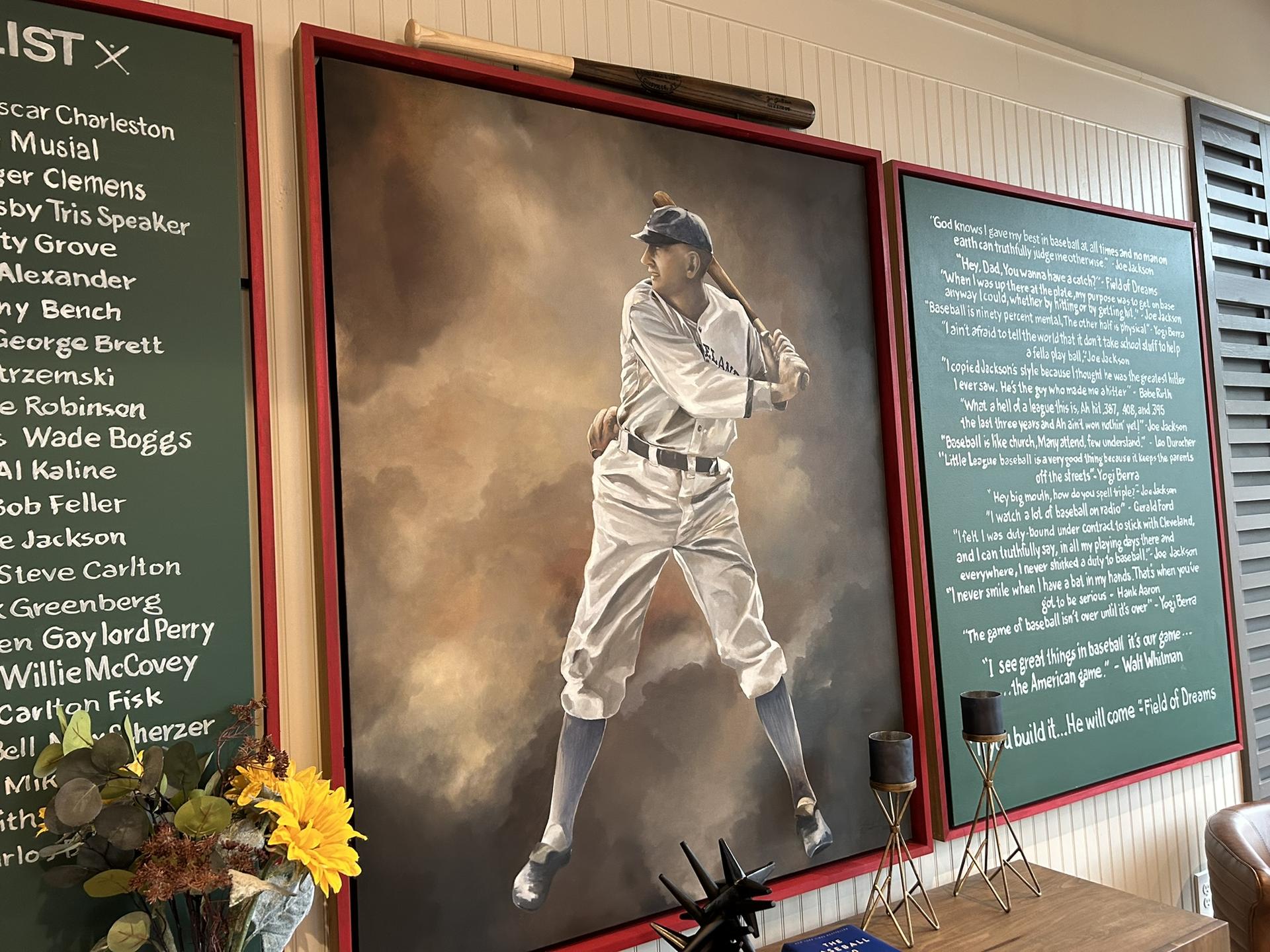 Shoeless Joe portrait