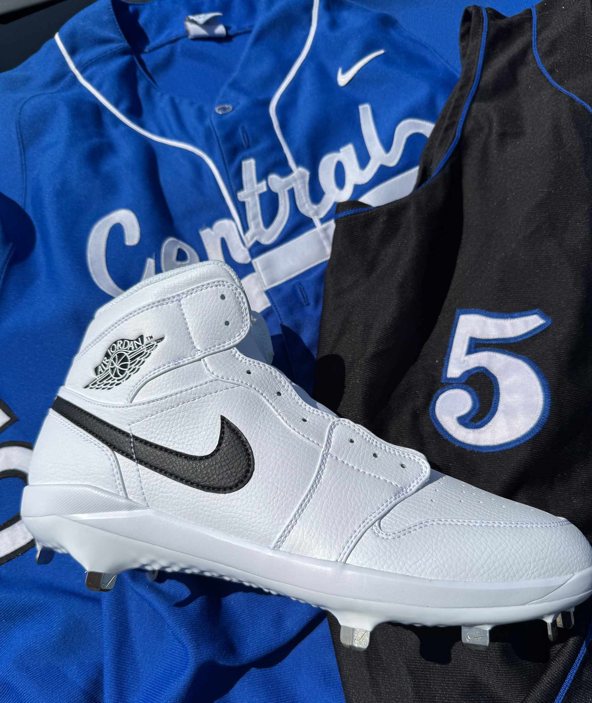 Noah Cameron Players' Weekend cleats, pre-design