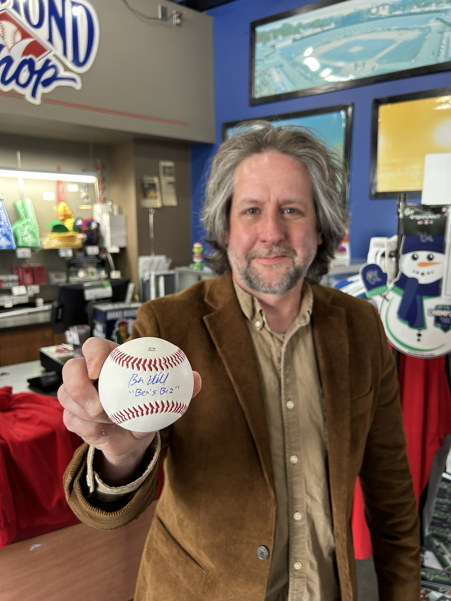 Autographed ball