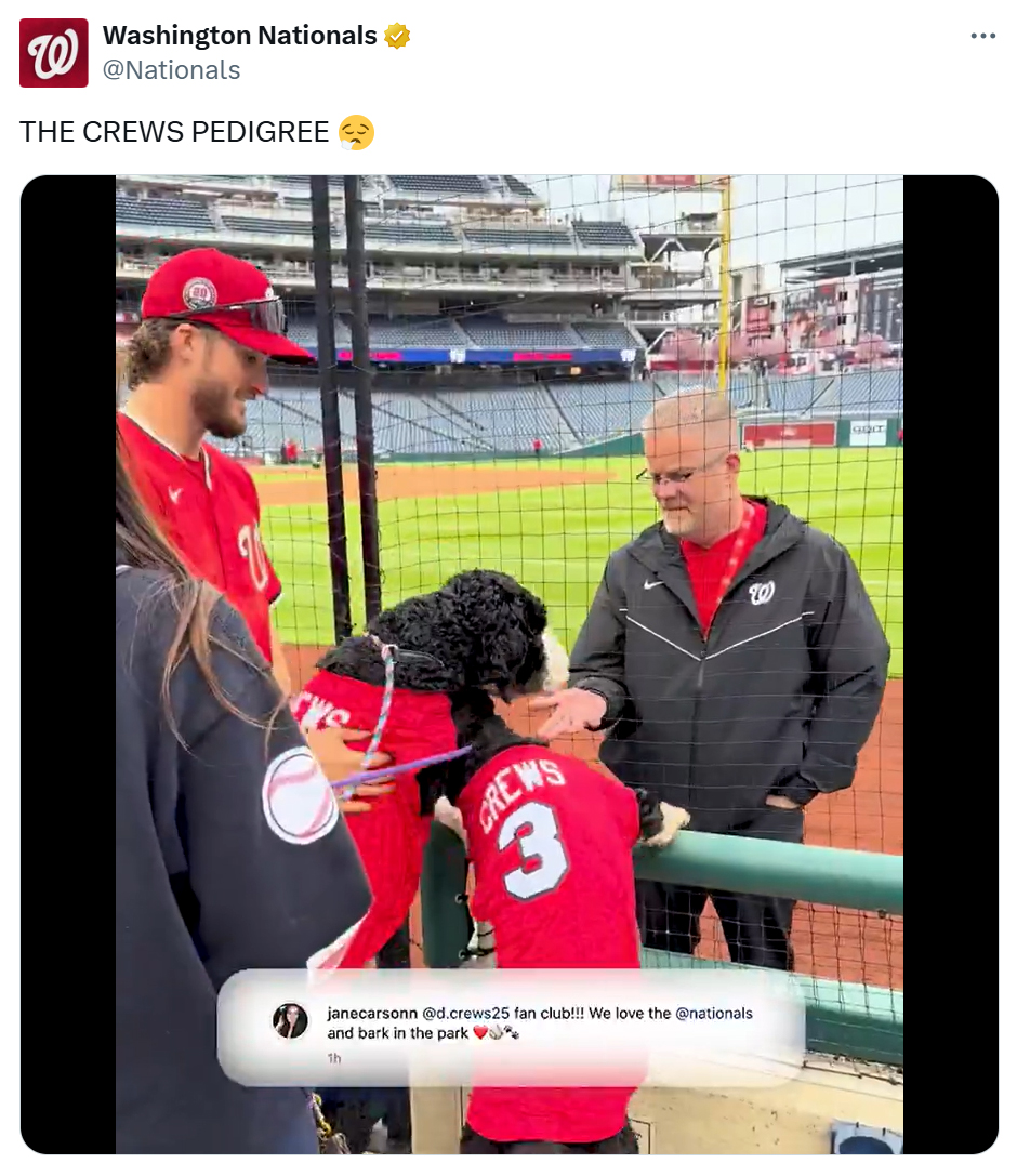 Nats post on X