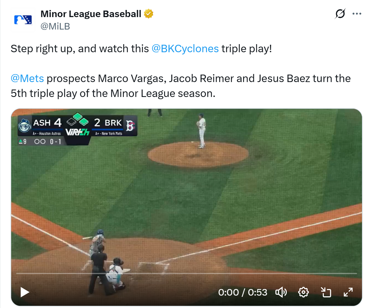 A Cyclones triple play