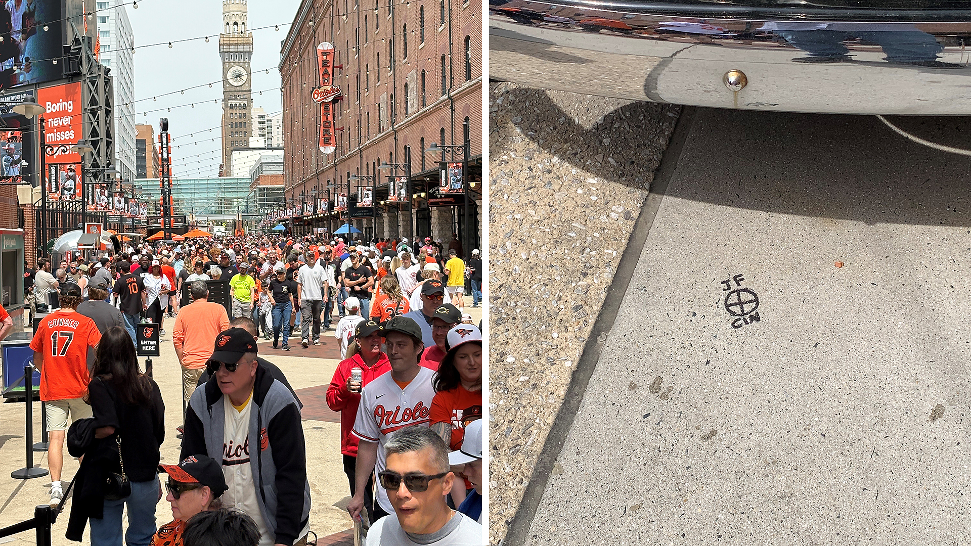 Jake Fraley Eutaw Street