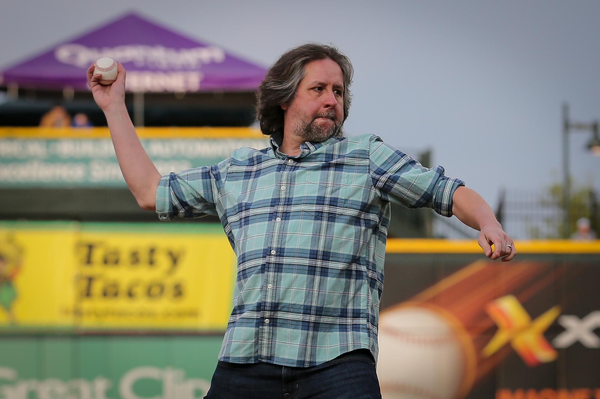 Ben 2025 first pitch