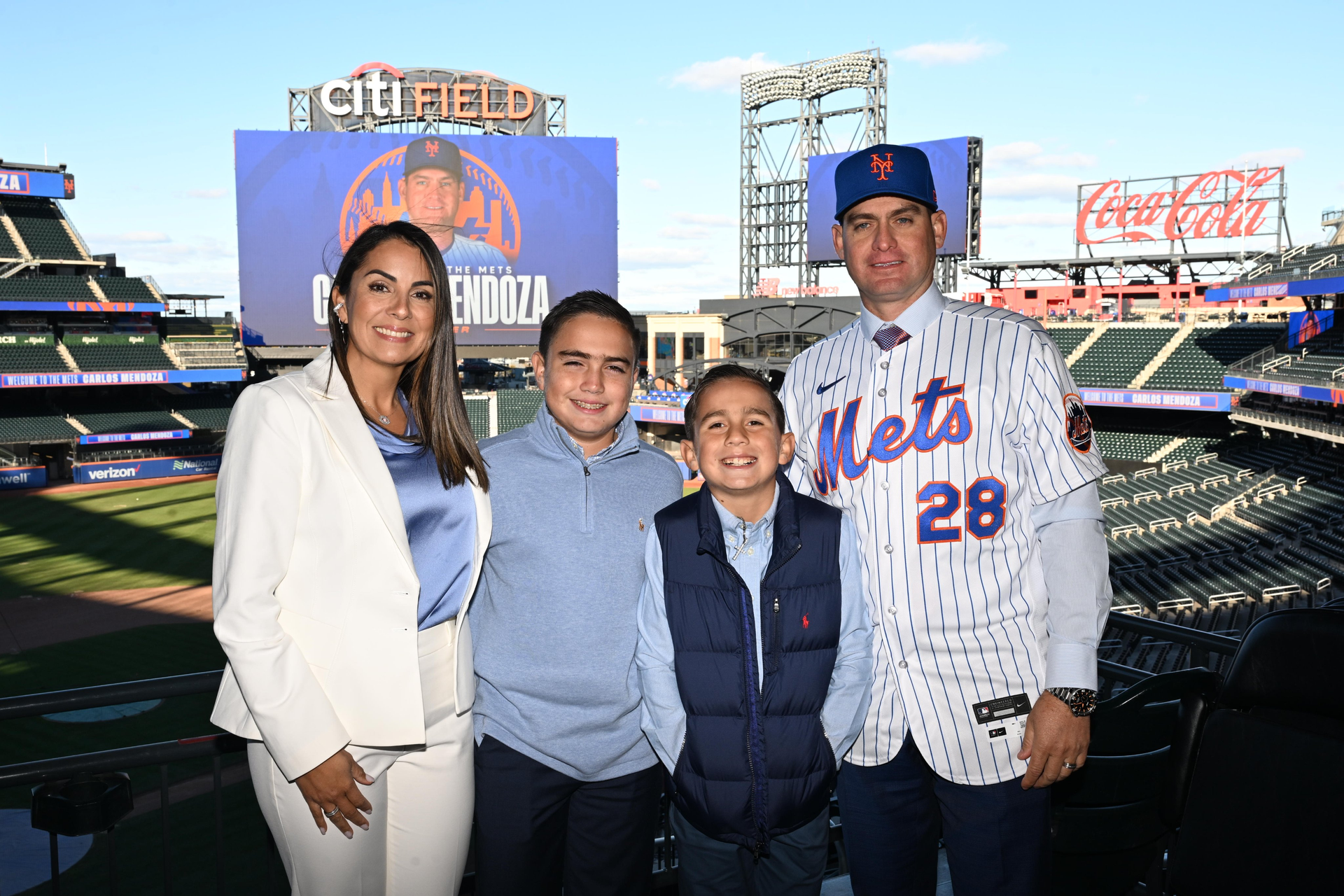 (L to R) Francis, Adrian, Andres and Carlos Mendoza