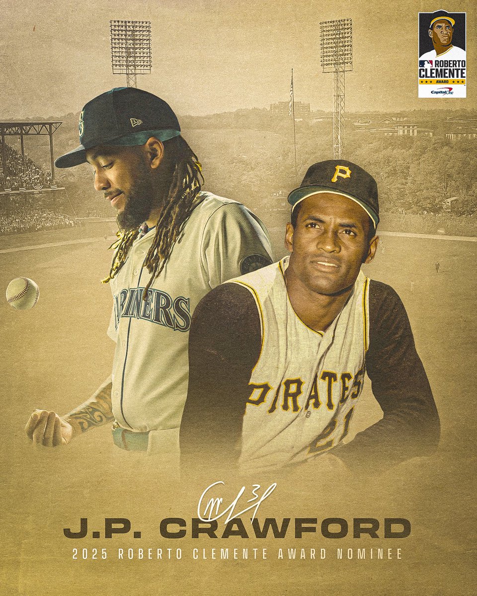 J.P. Crawford Mariners' nominee for Clemente Award