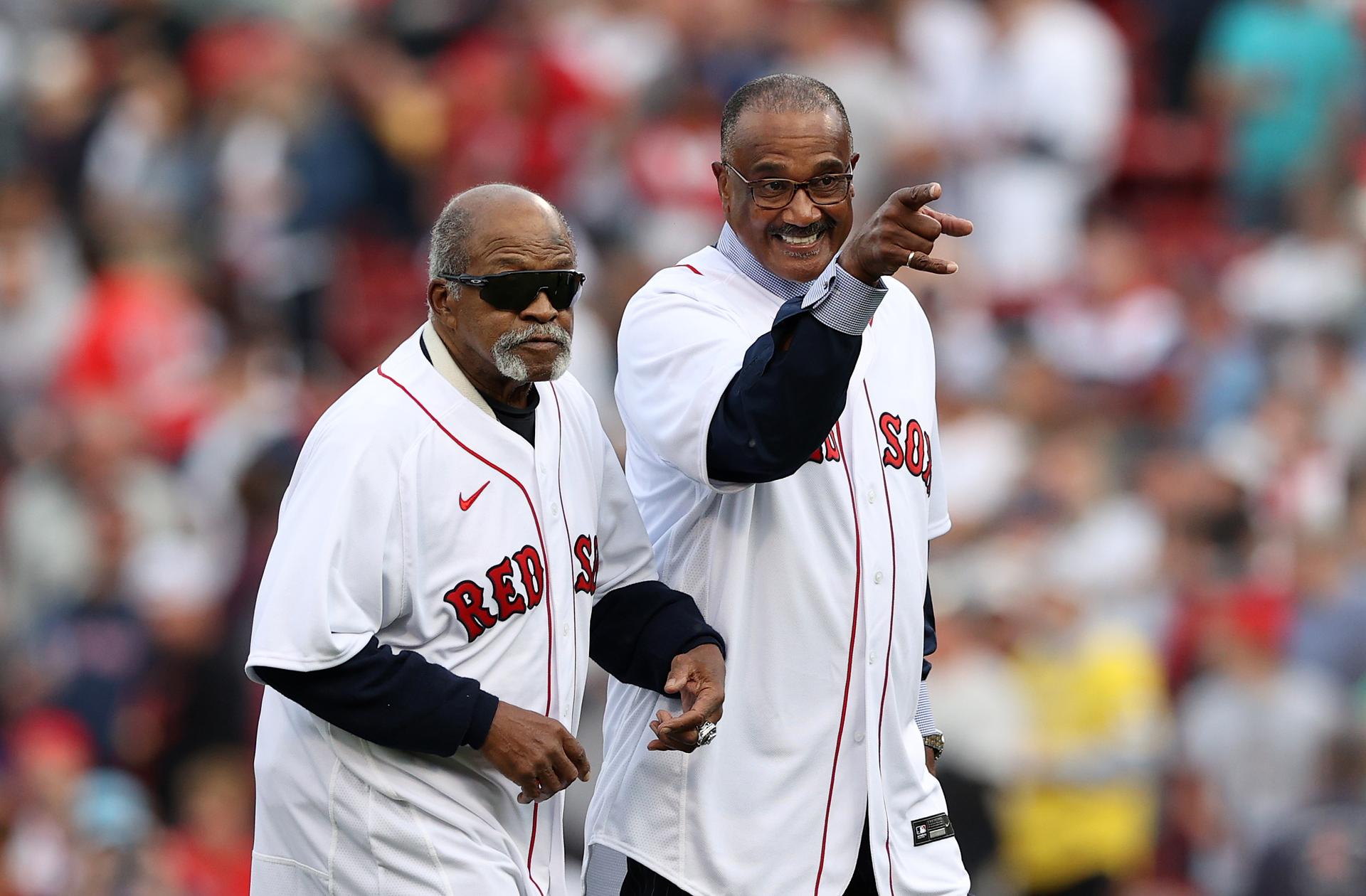 Luis Tiant and Jim Rice