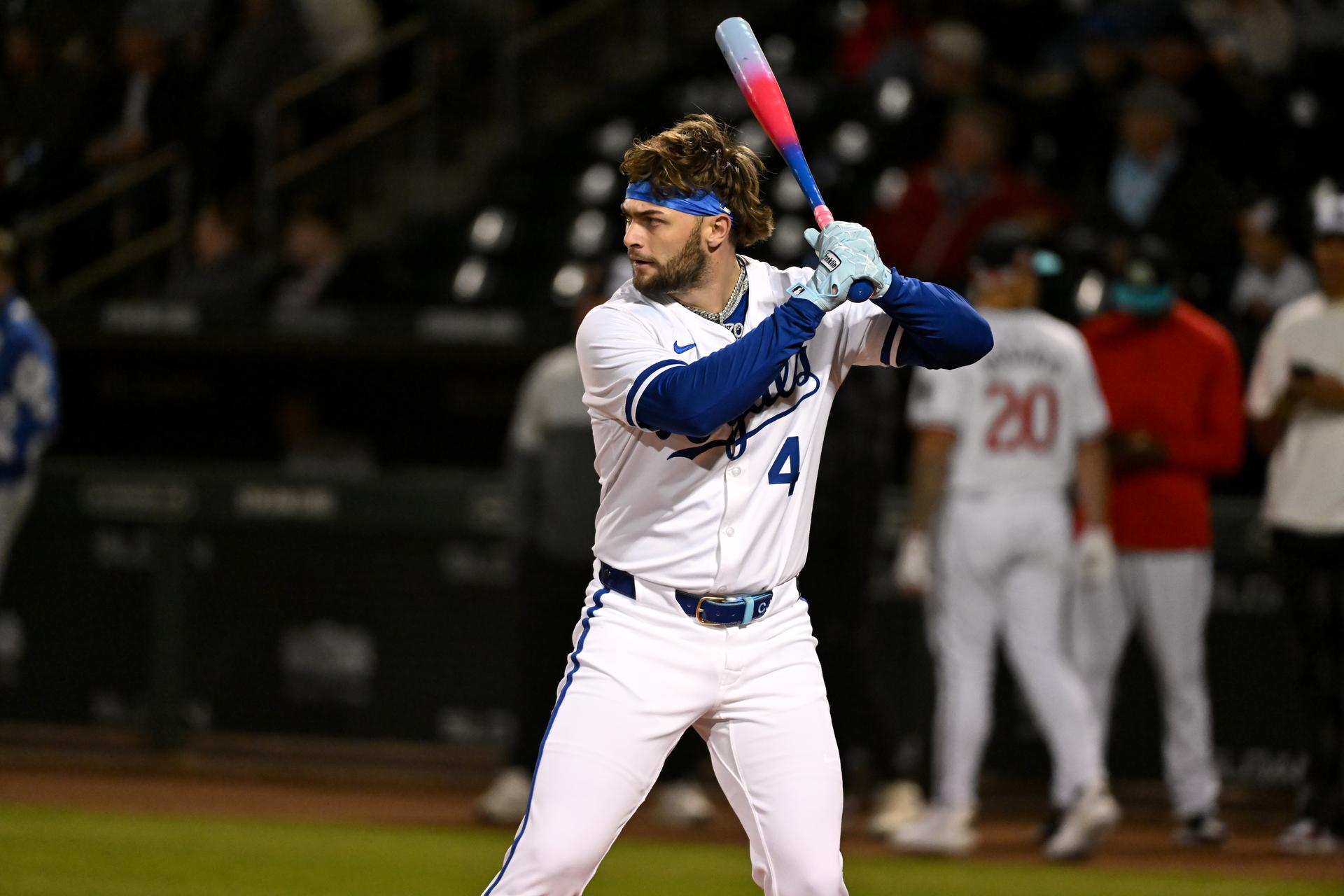Carter Jensen during the 2024 Arizona Fall League Home Run Derby