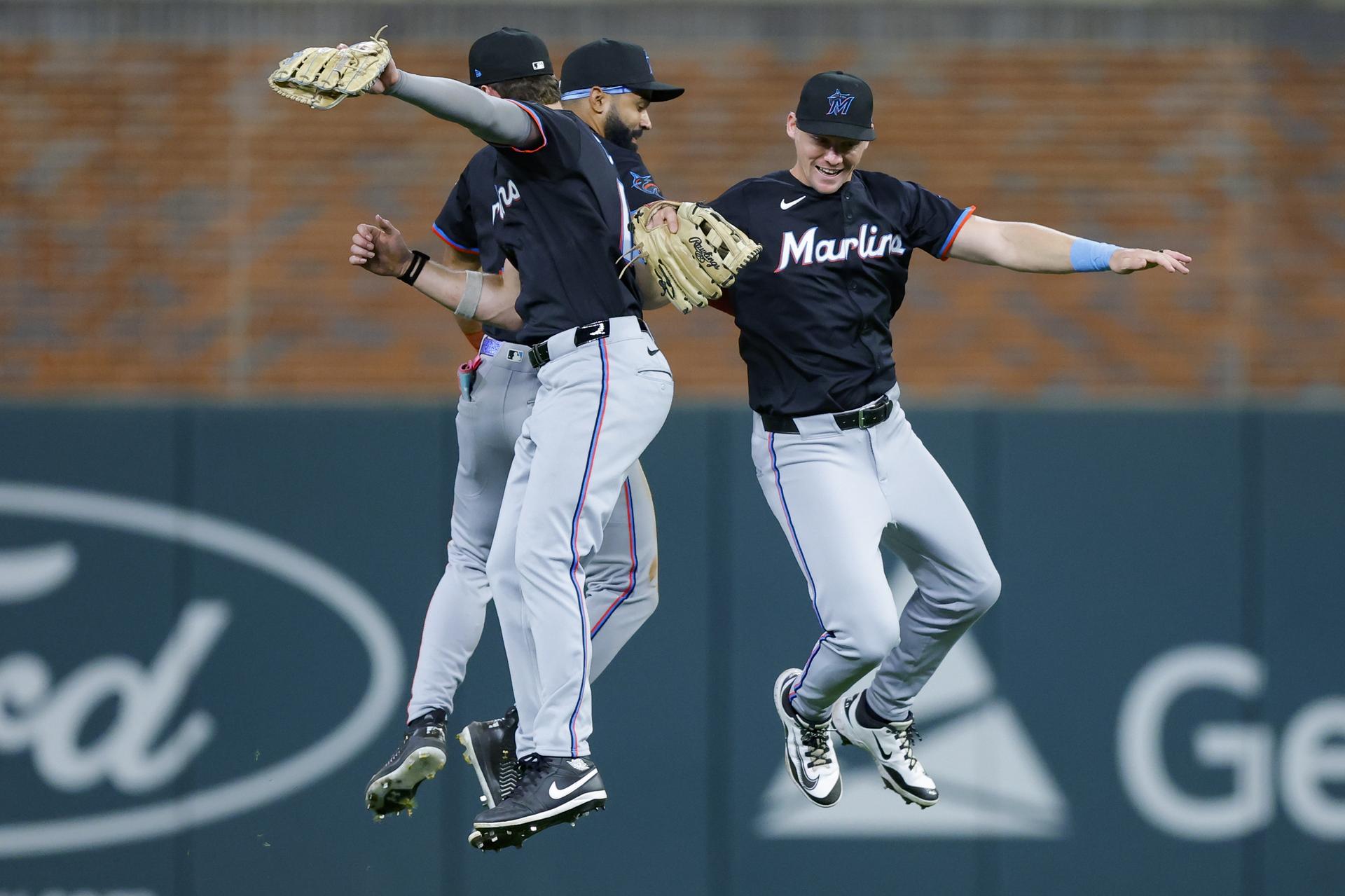 Griffin Conine, Derek Hill, Kyle Stowers