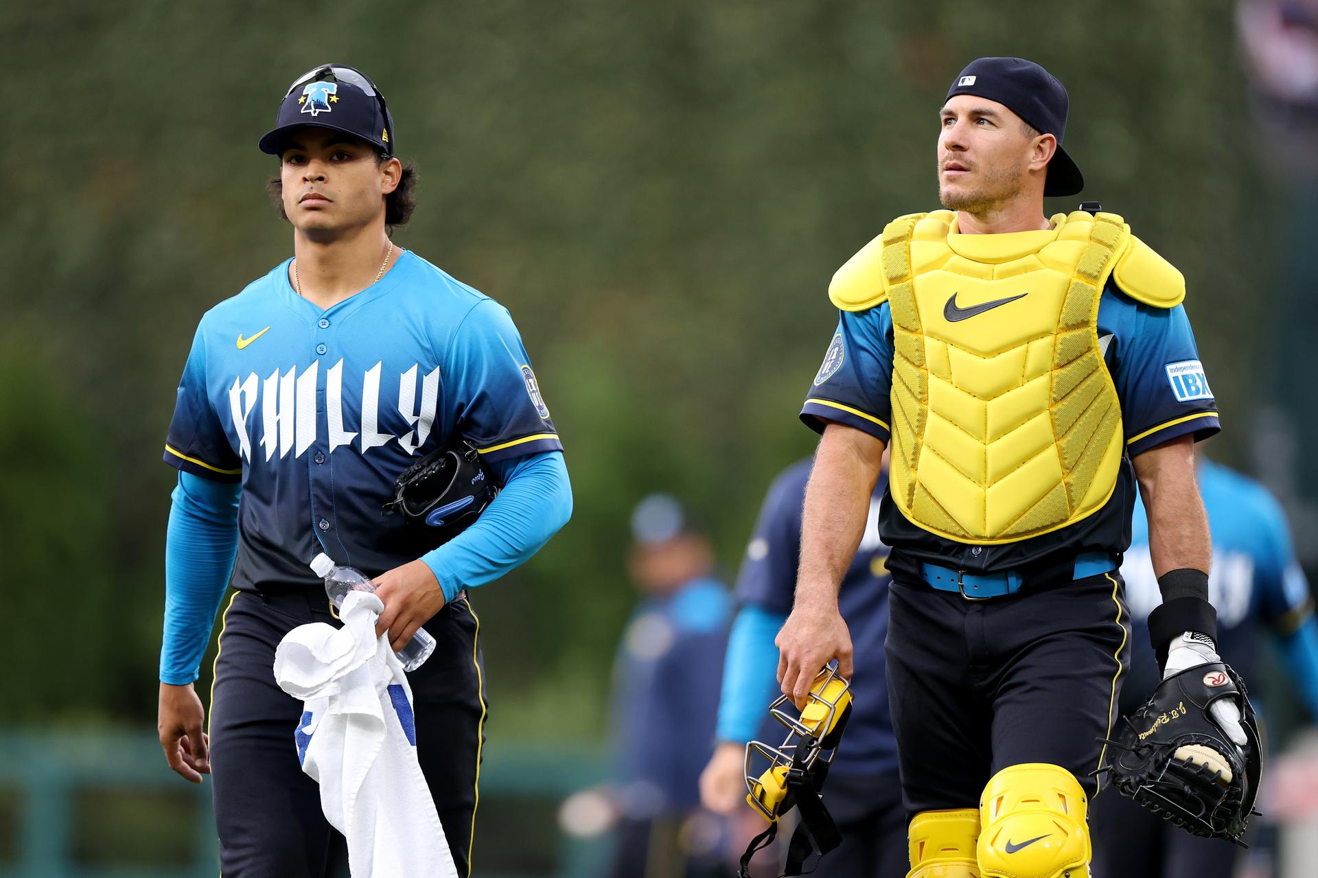 Jesús Luzardo and J.T. Realmuto