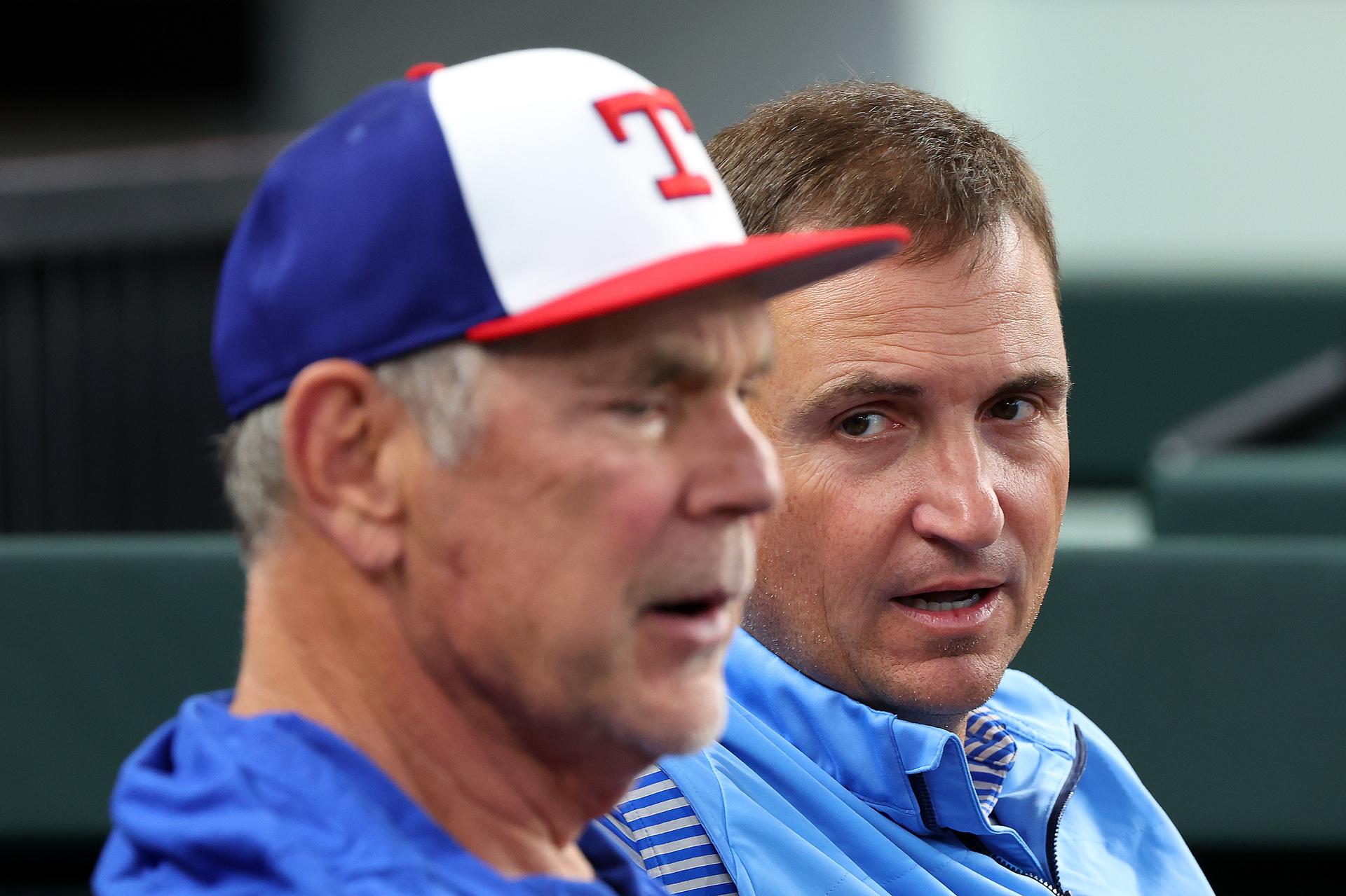 Bruce Bochy and Chris Young