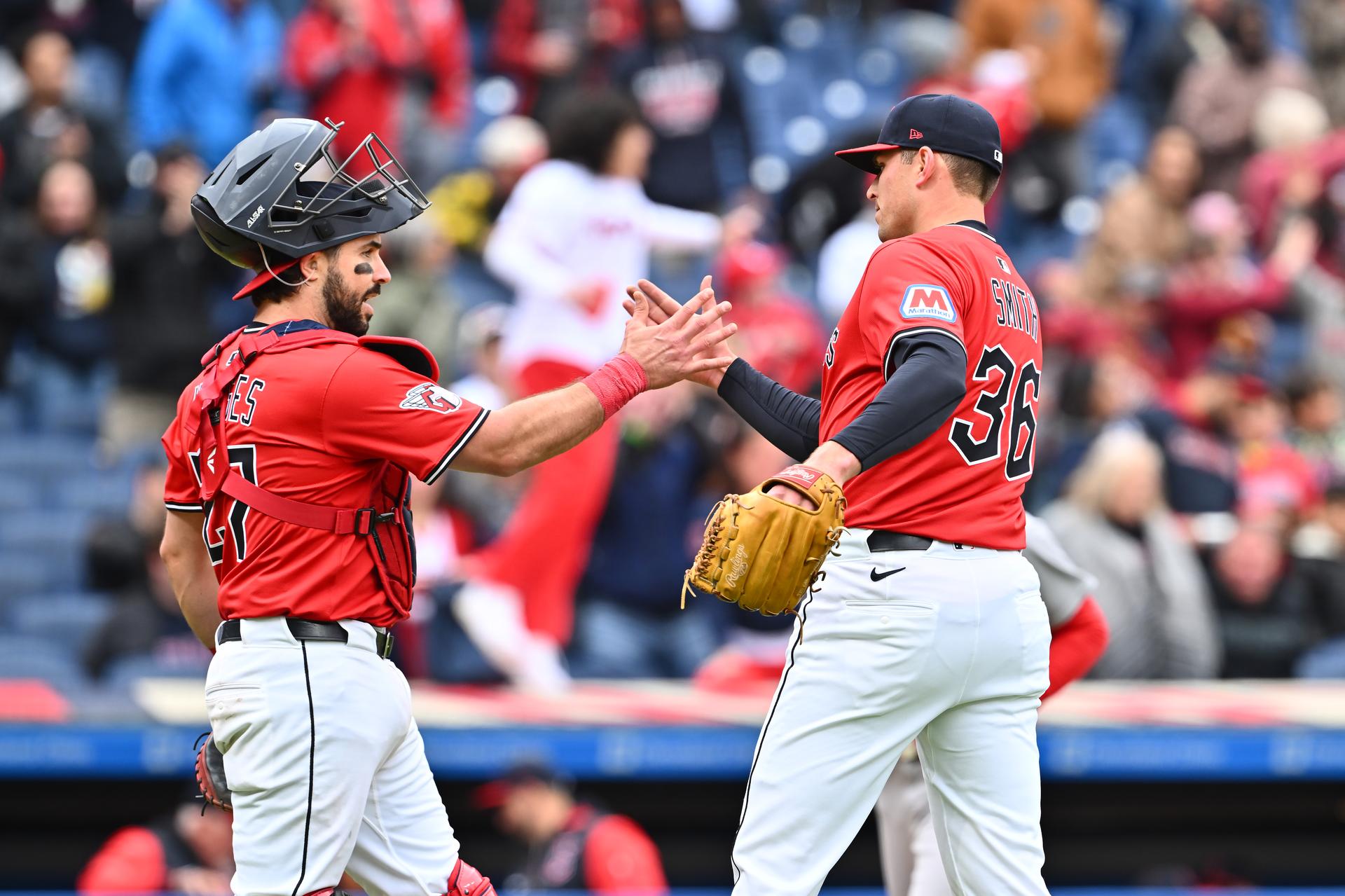 Cade Smith and Austin Hedges