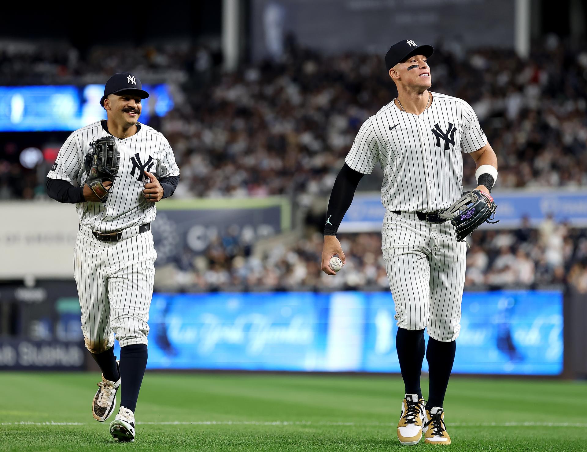 Aaron Judge and Trent Grisham