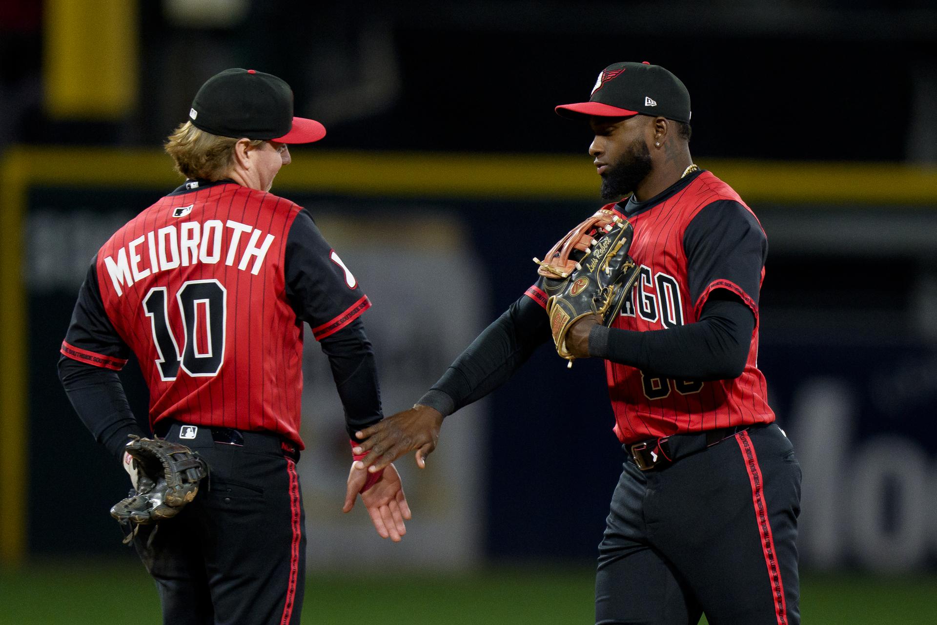 Chase Meidroth and Luis Robert Jr.
