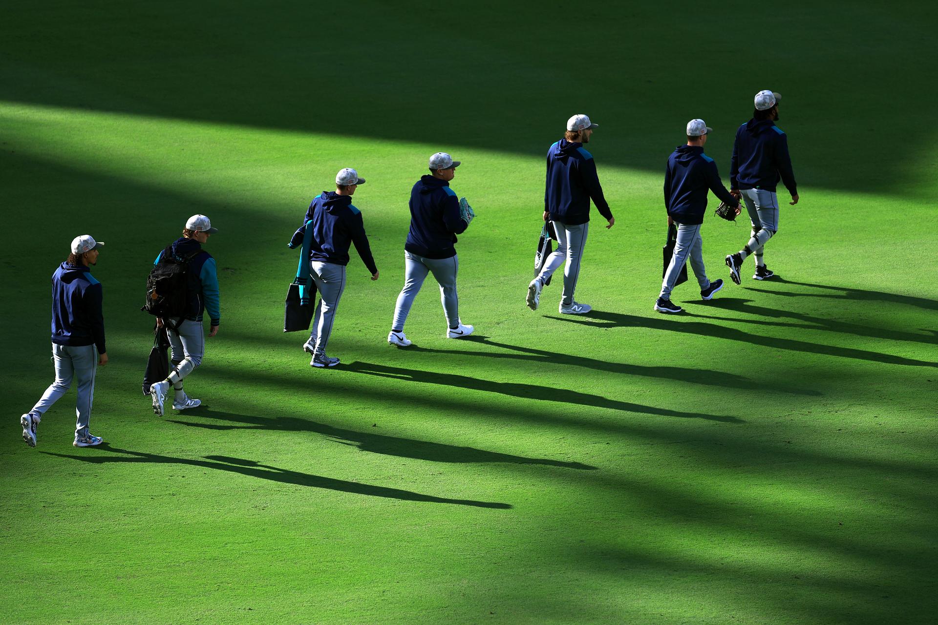 Mariners' pitching staff
