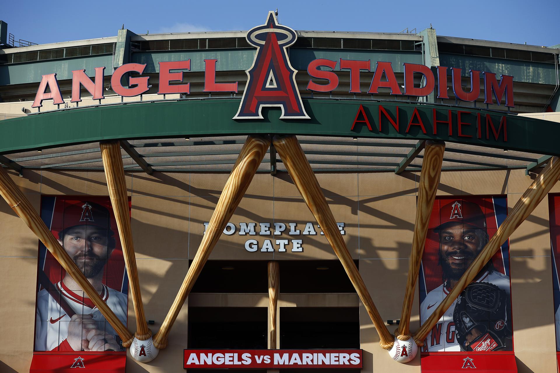 Exterior of Angel Stadium