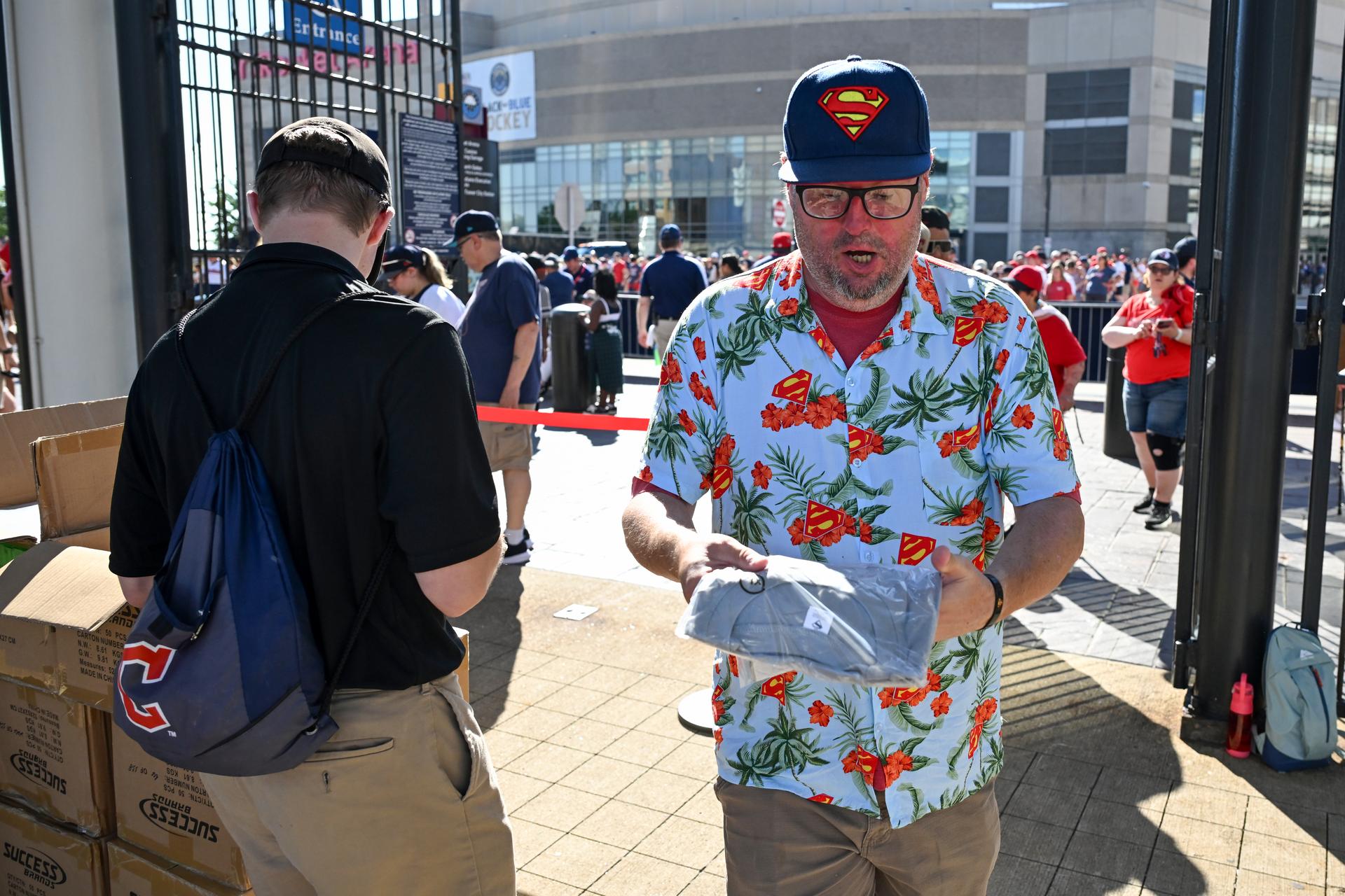 Guardians fans at Superman night on July 23