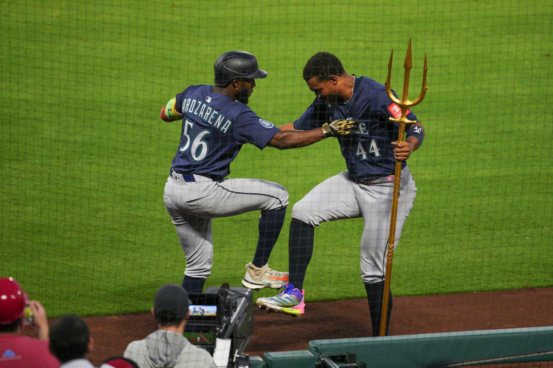 Randy Arozarena and Julio Rodriguez