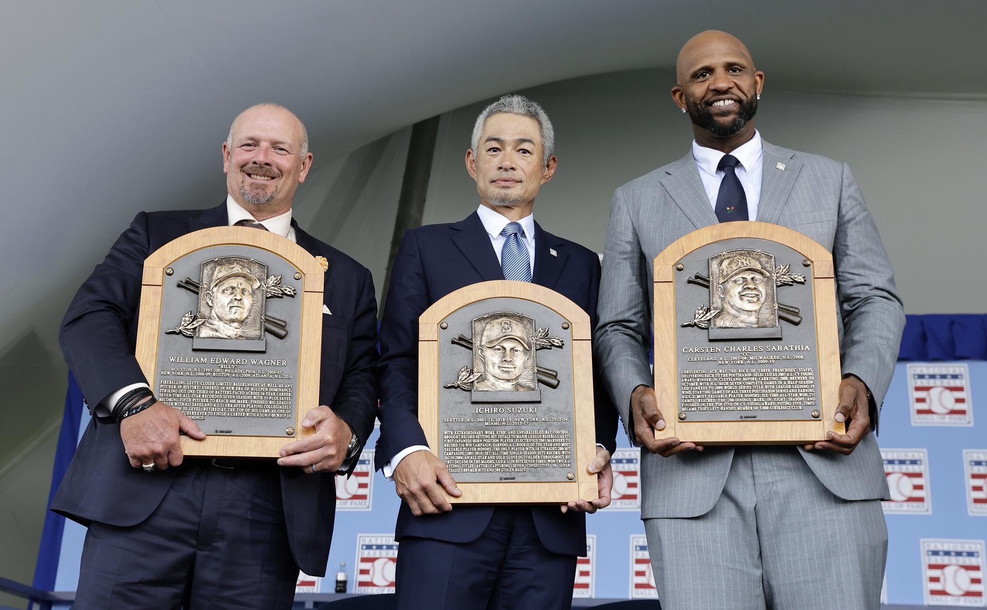 Billy Wagner, Ichiro Suzuki and CC Sabathia