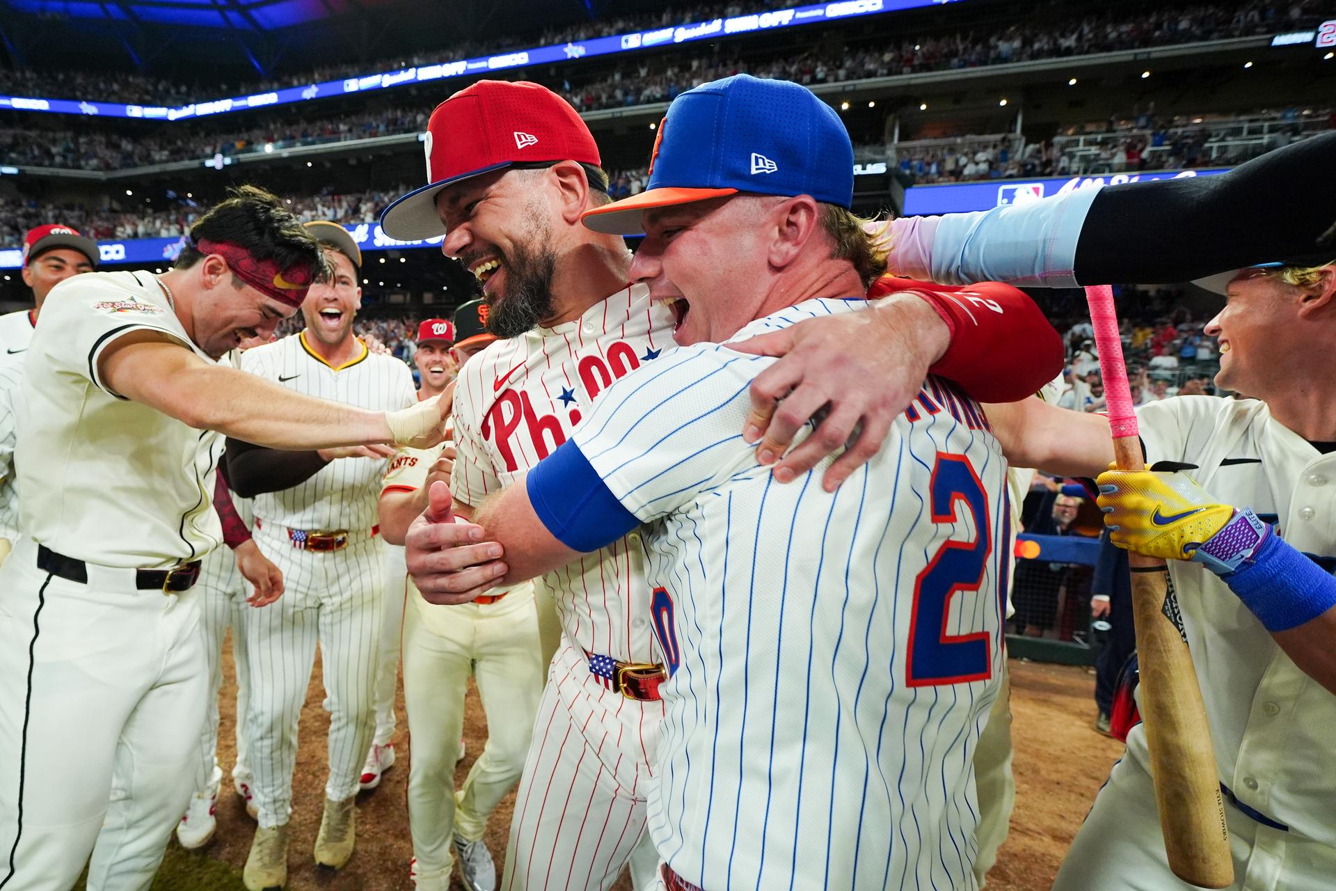 Pete Alonso and Kyle Schwarber